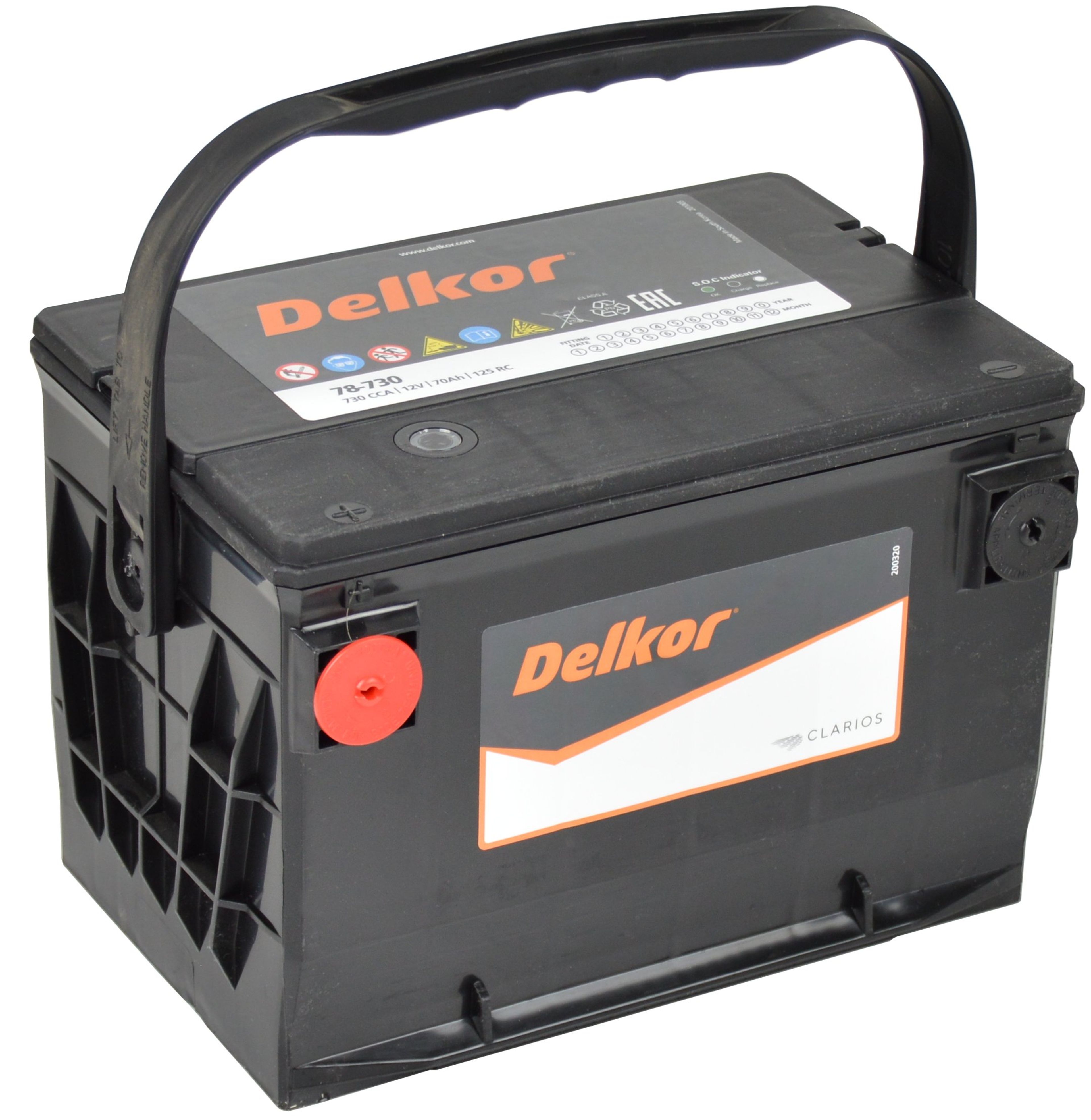 DELKOR 850 OMNI STARTBATTERI 12V 70 AH 