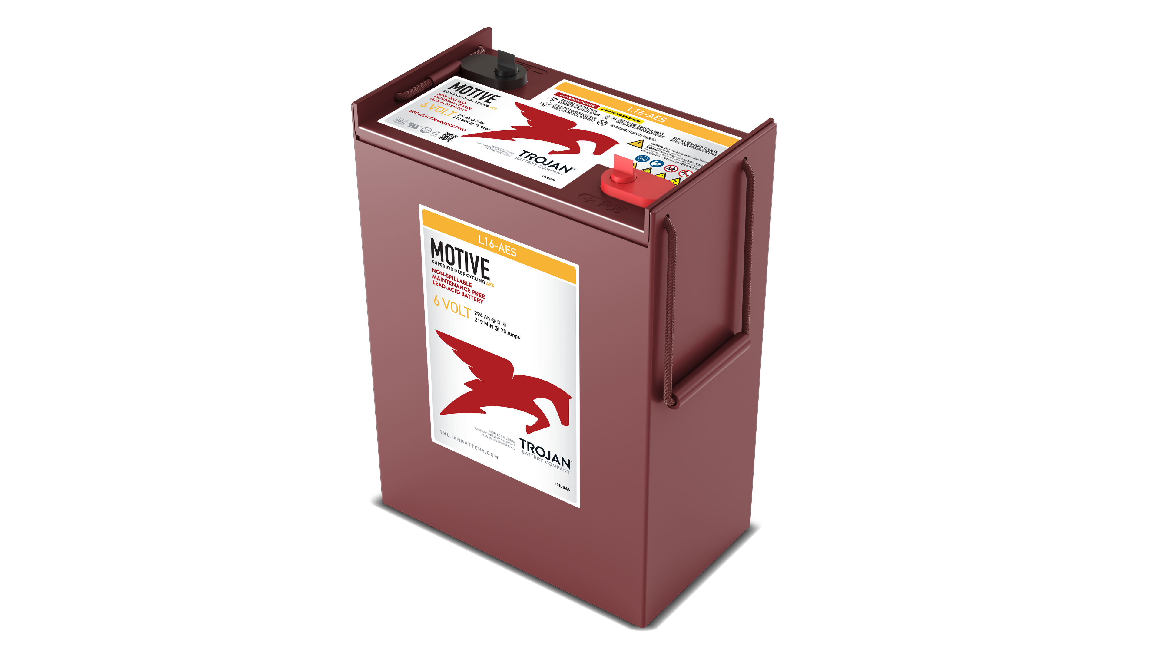 TROJAN AES AGM BATTERI 6V 355AH POL LPT