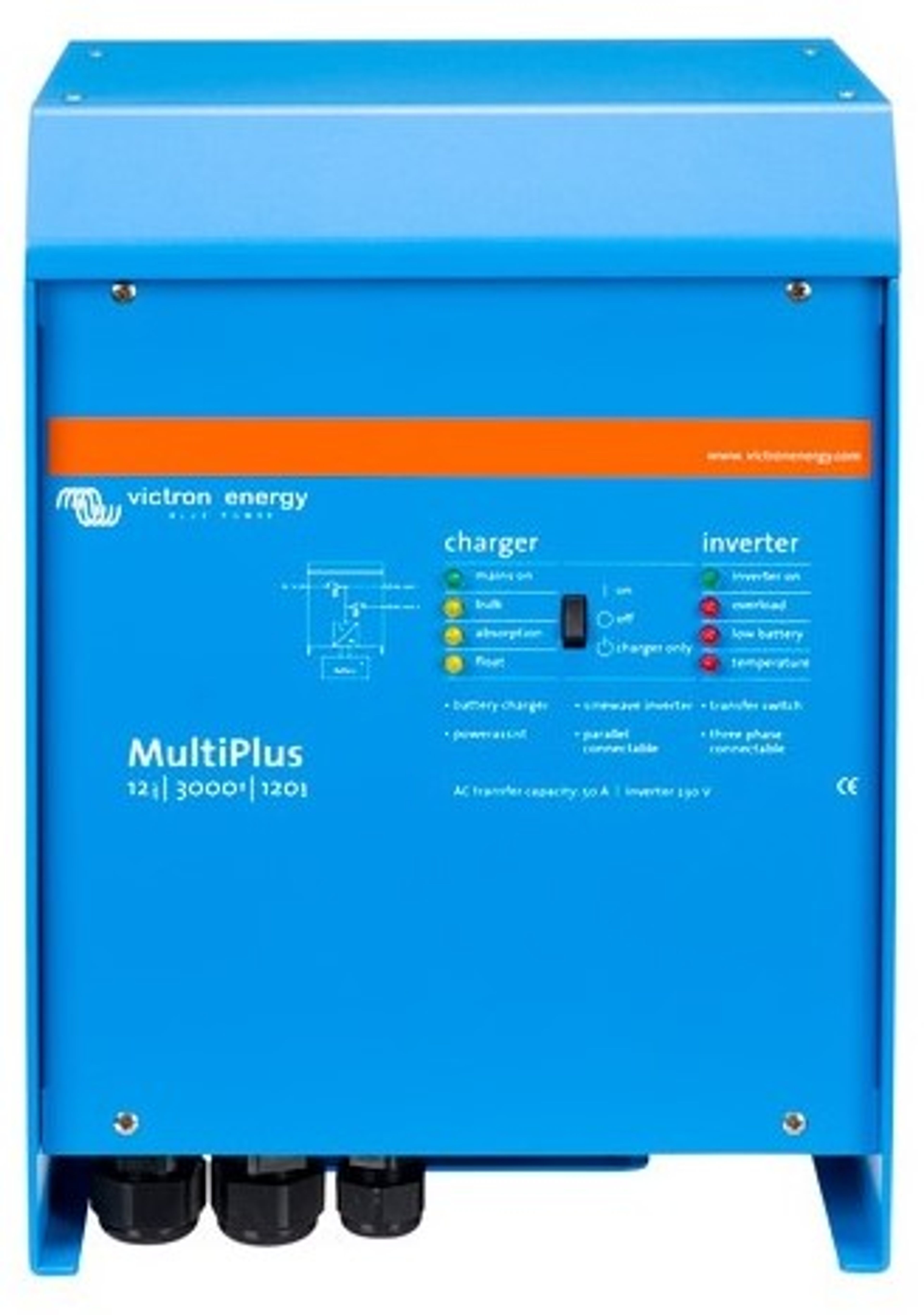 VICTRON MULTI INV/LAD 12V/3000W/120A-16