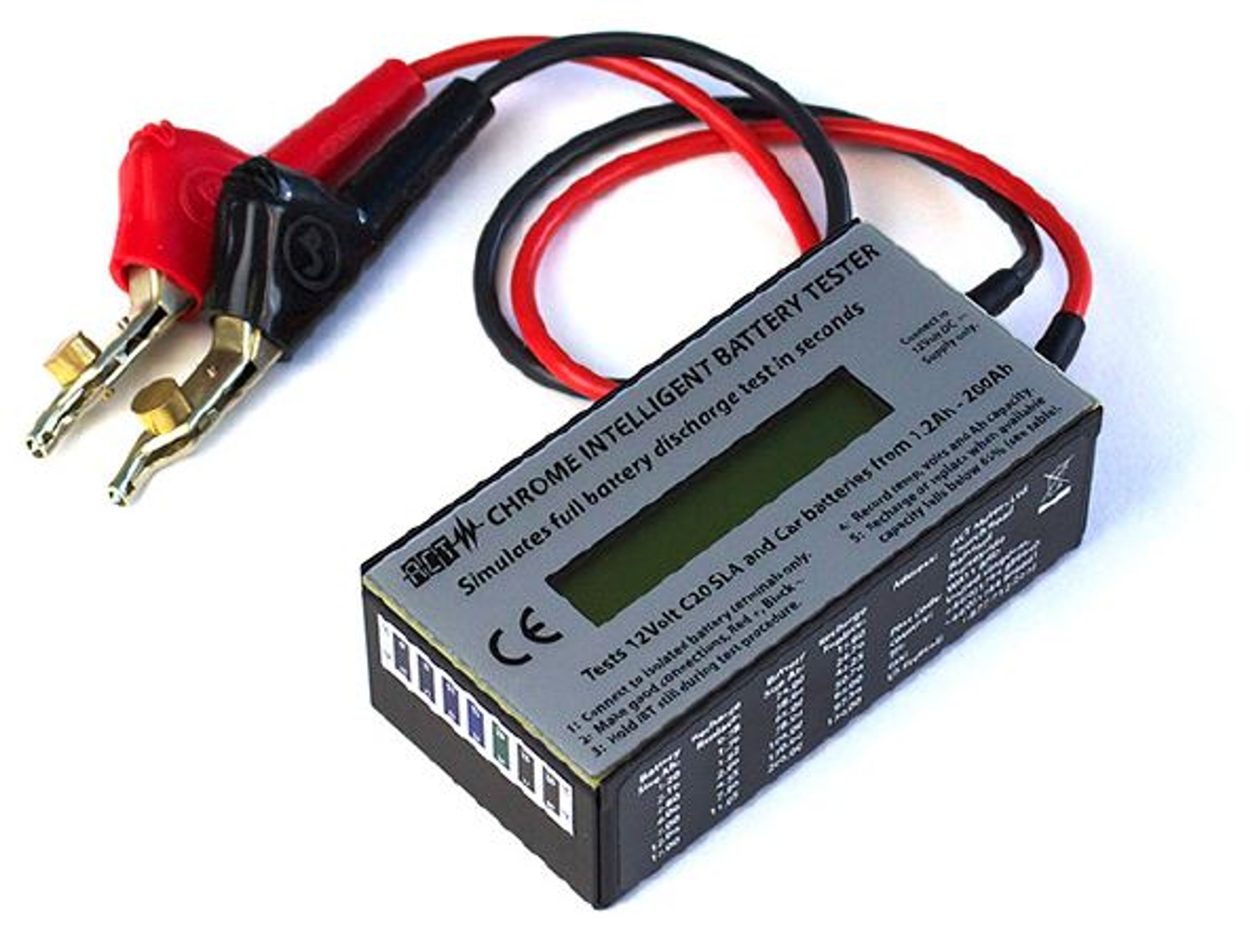 ACT CHROME AGM 12V BATTERI TESTER