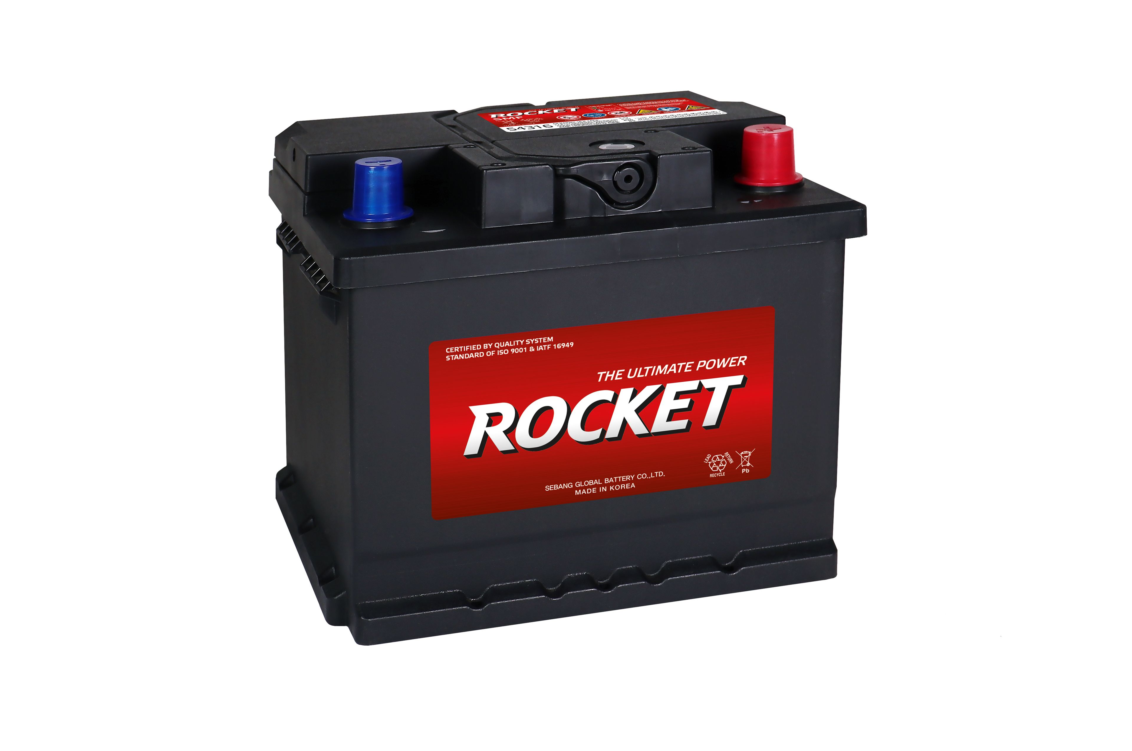 ROCKET BATTERI 12V 43 AH