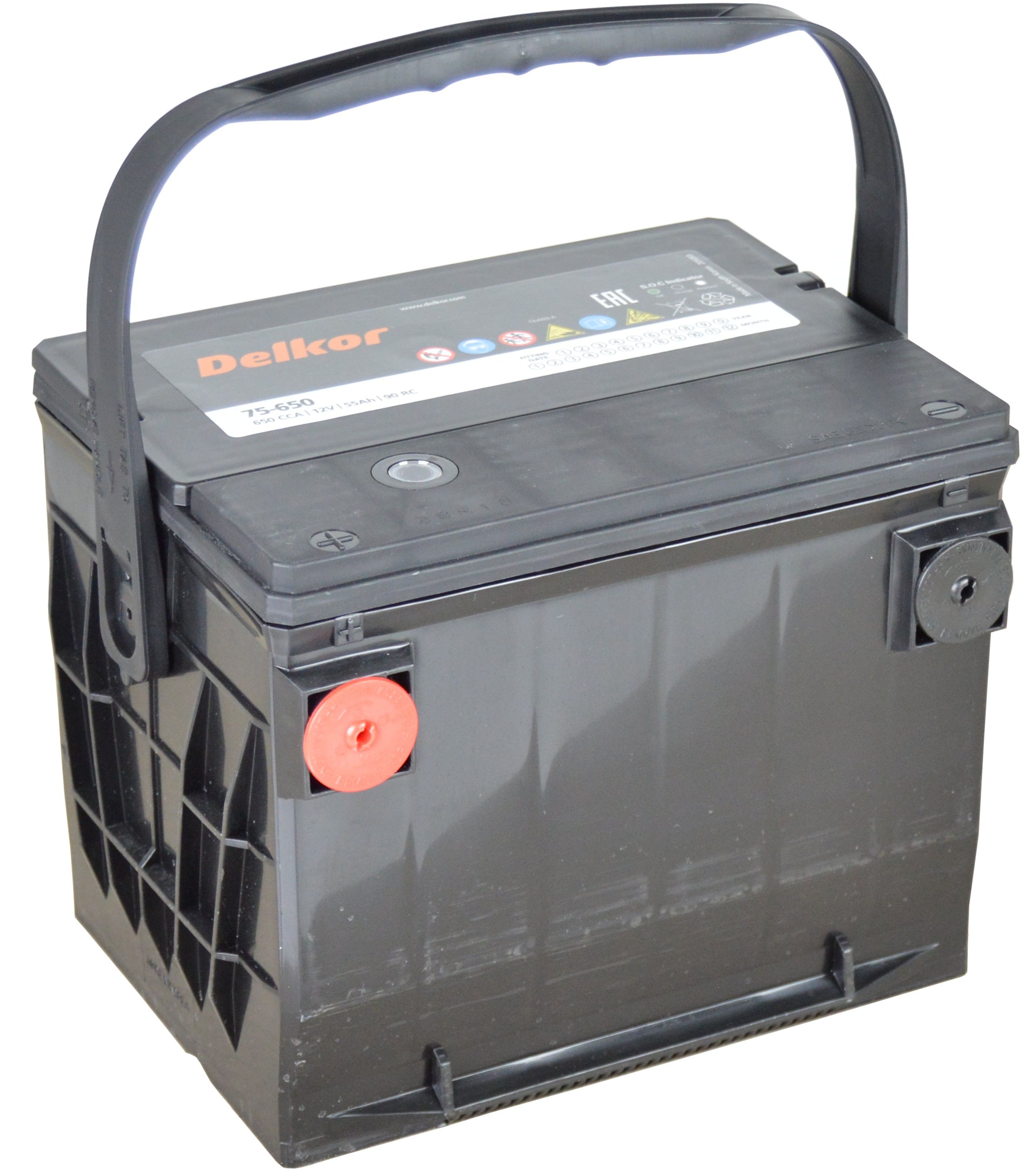 DELKOR START BATTERI 12V 60 AH -TYPE 670