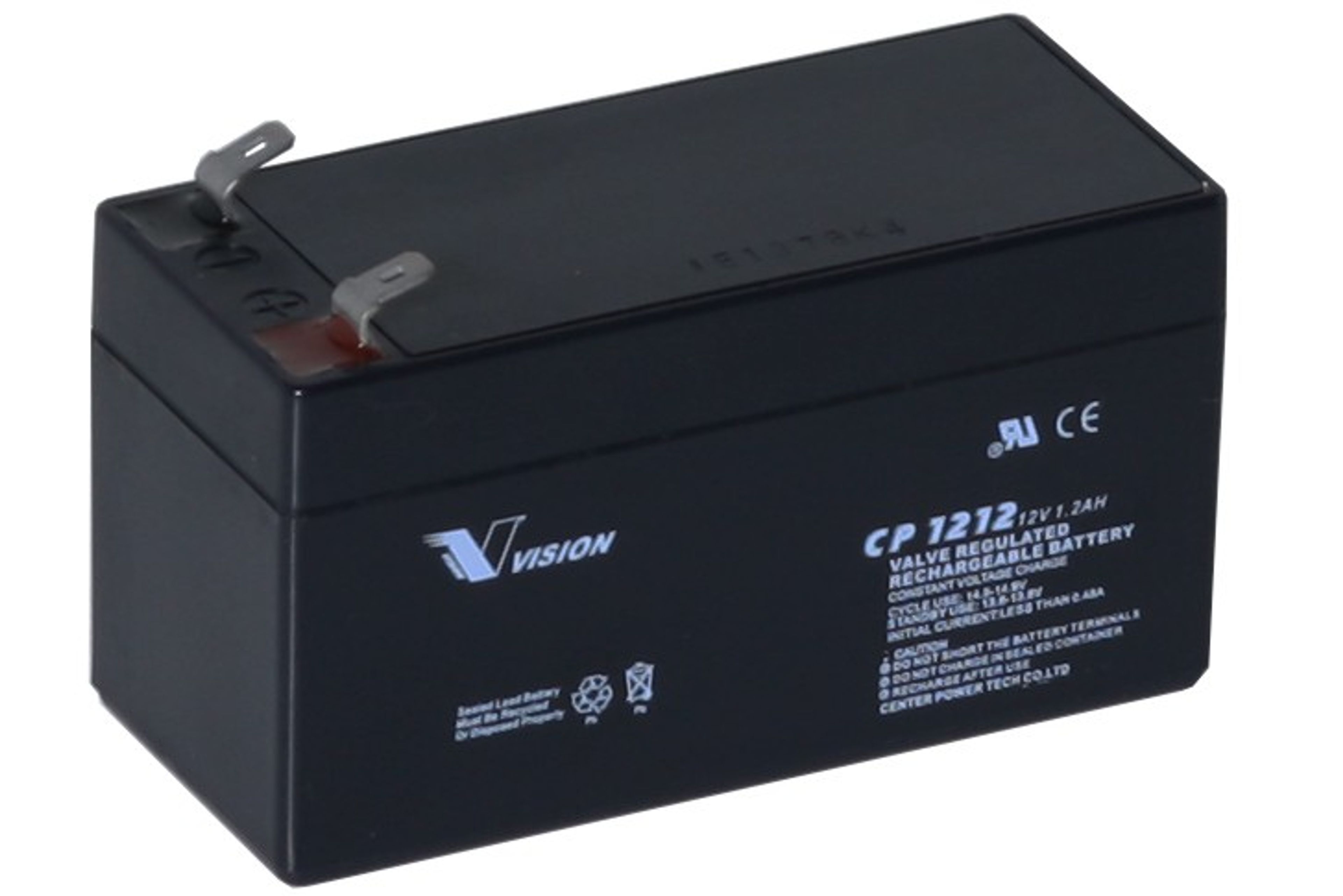 VISION CP-SERIE 12V 1,2AH AGM BATTERI