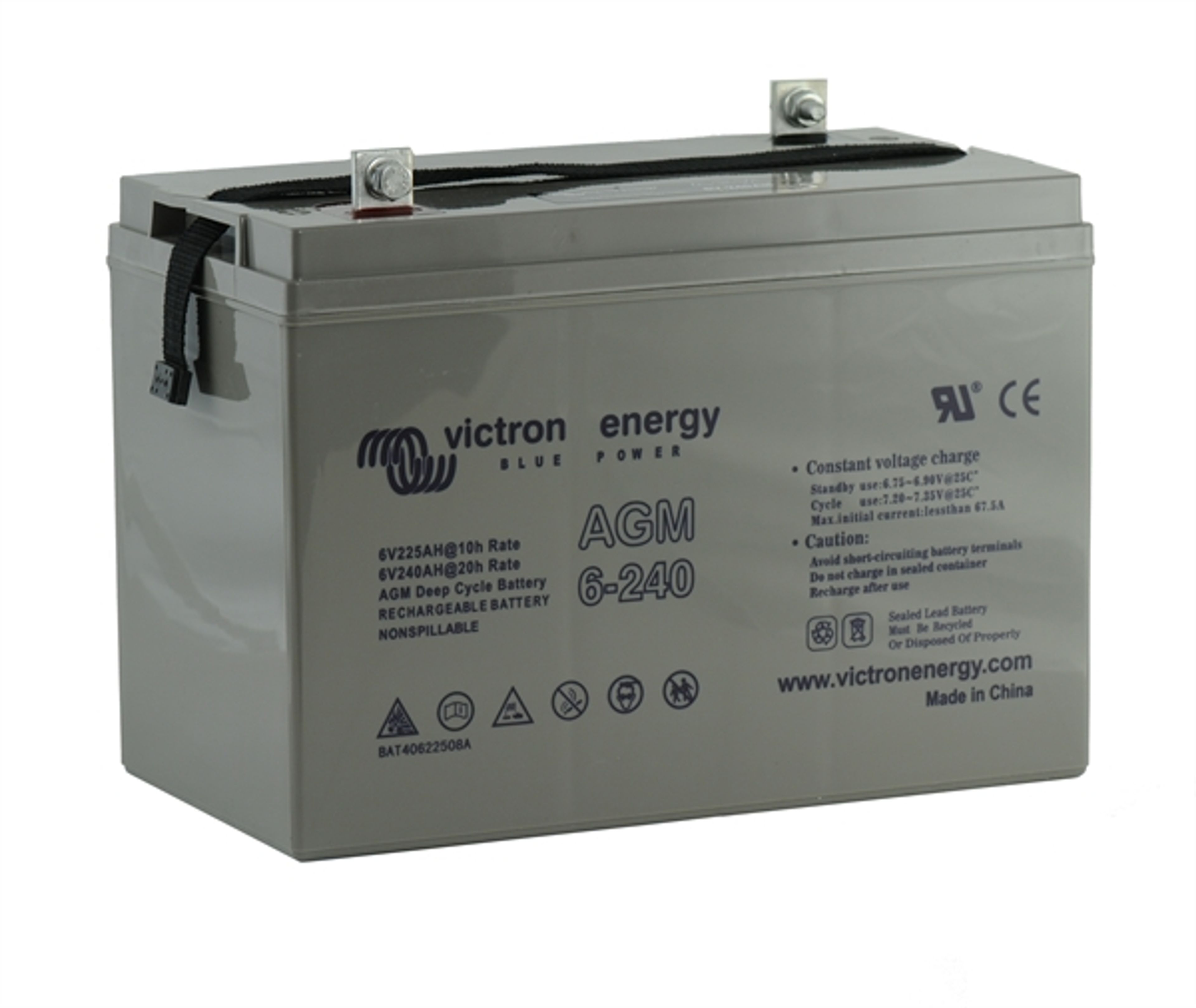 VICTRON AGM DEEP CYCLE BATT 6V 240AH