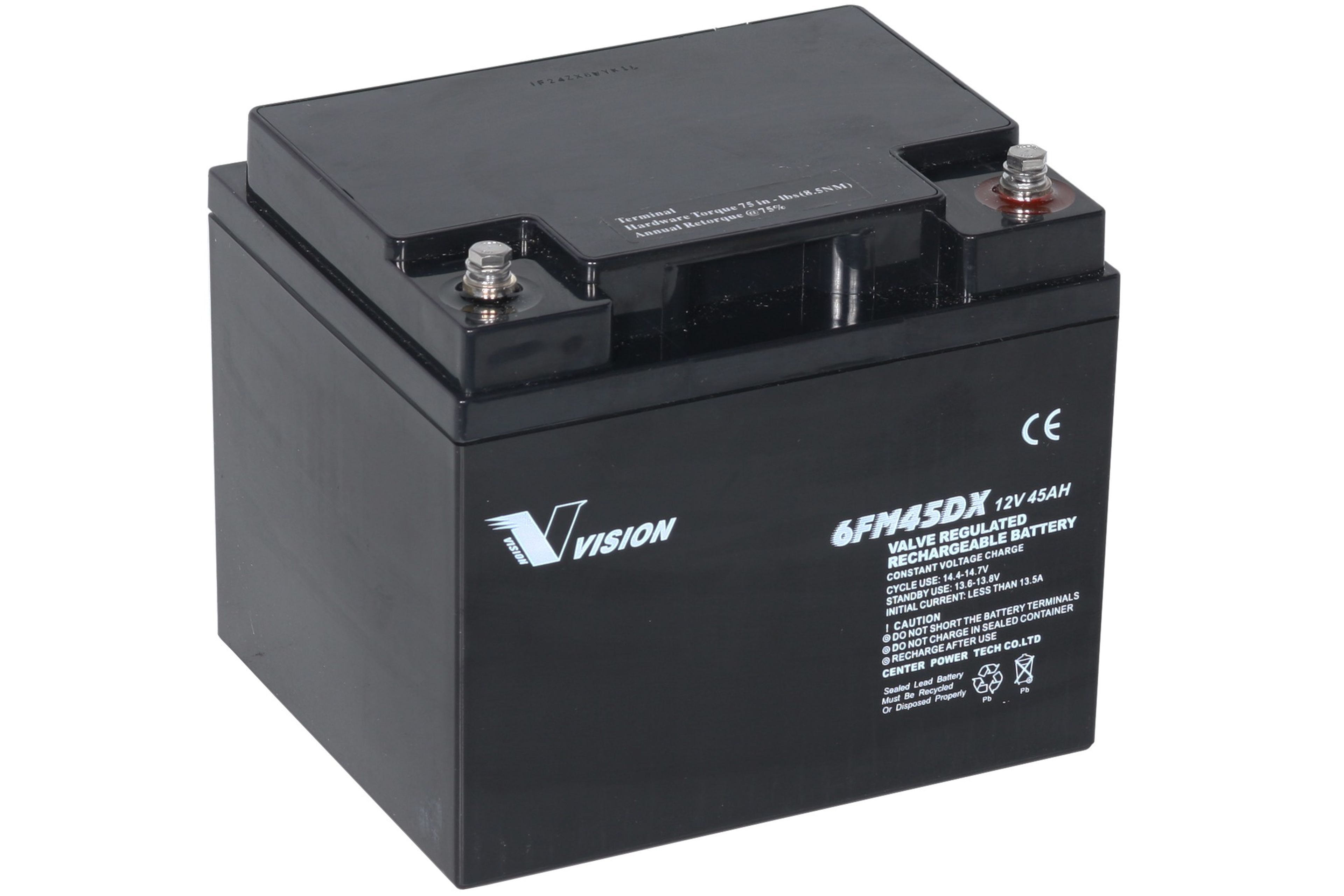 VISION FM-SERIE 12V 45AH AGM BATTERI