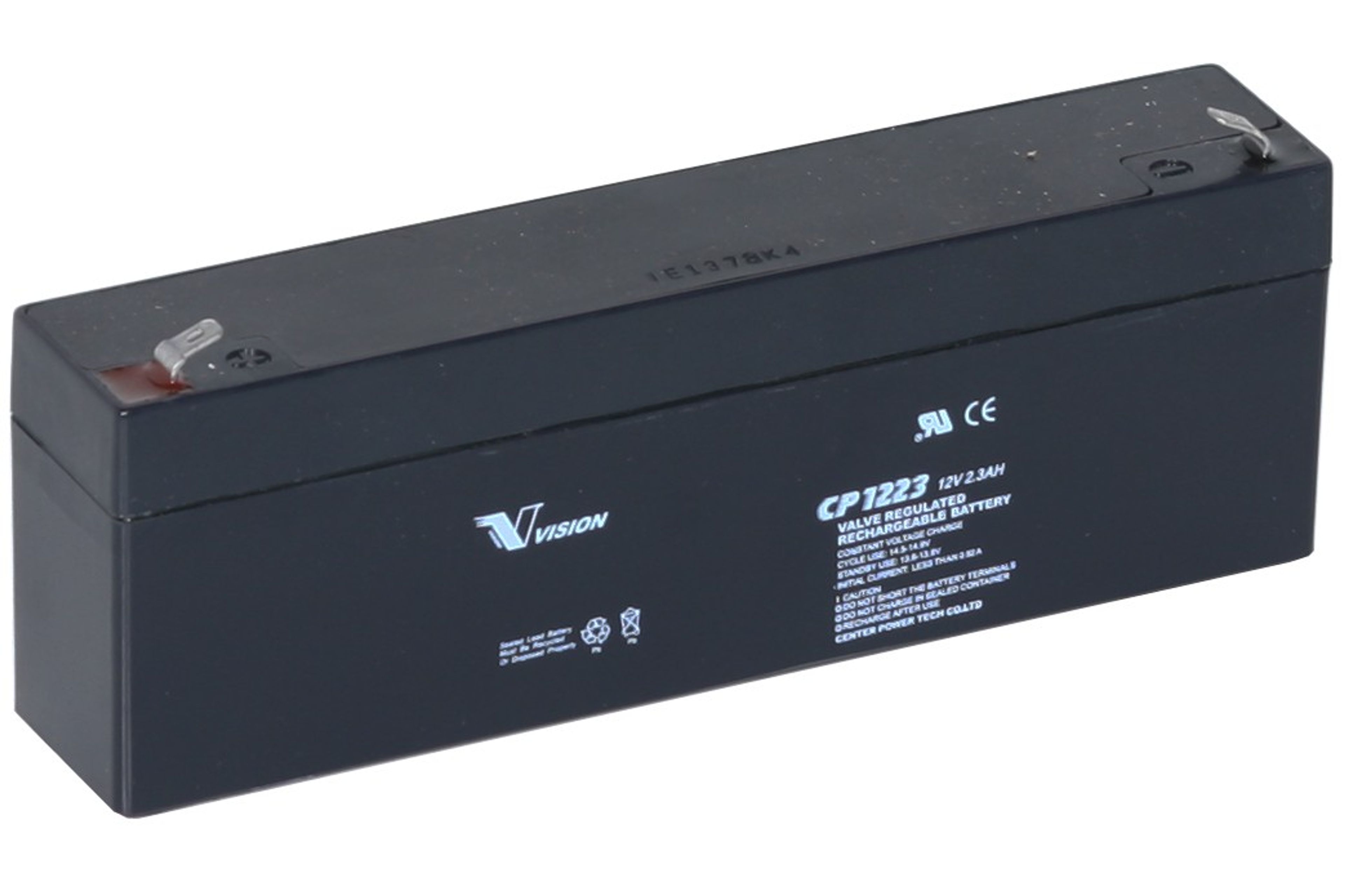 VISION CP-SERIE 12V 2,3AH AGM BATTERI