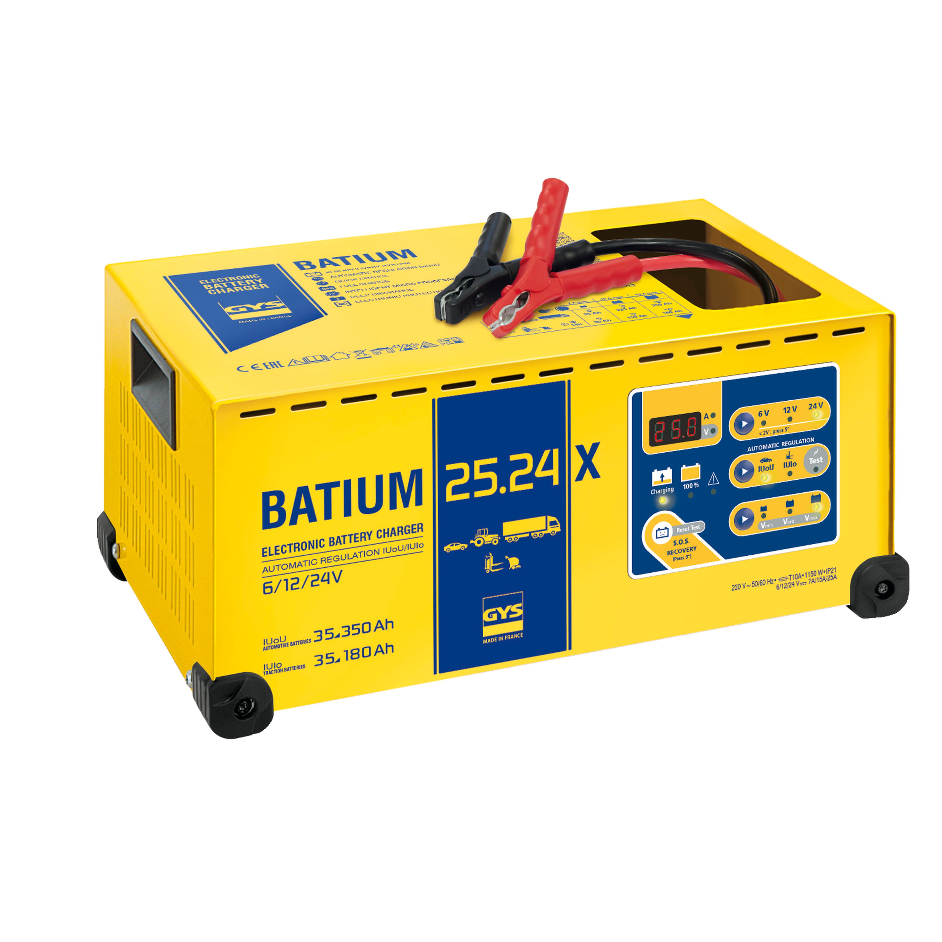 GYS BATIUM 24,25X 6/12/24V 7/15/25 A CH.