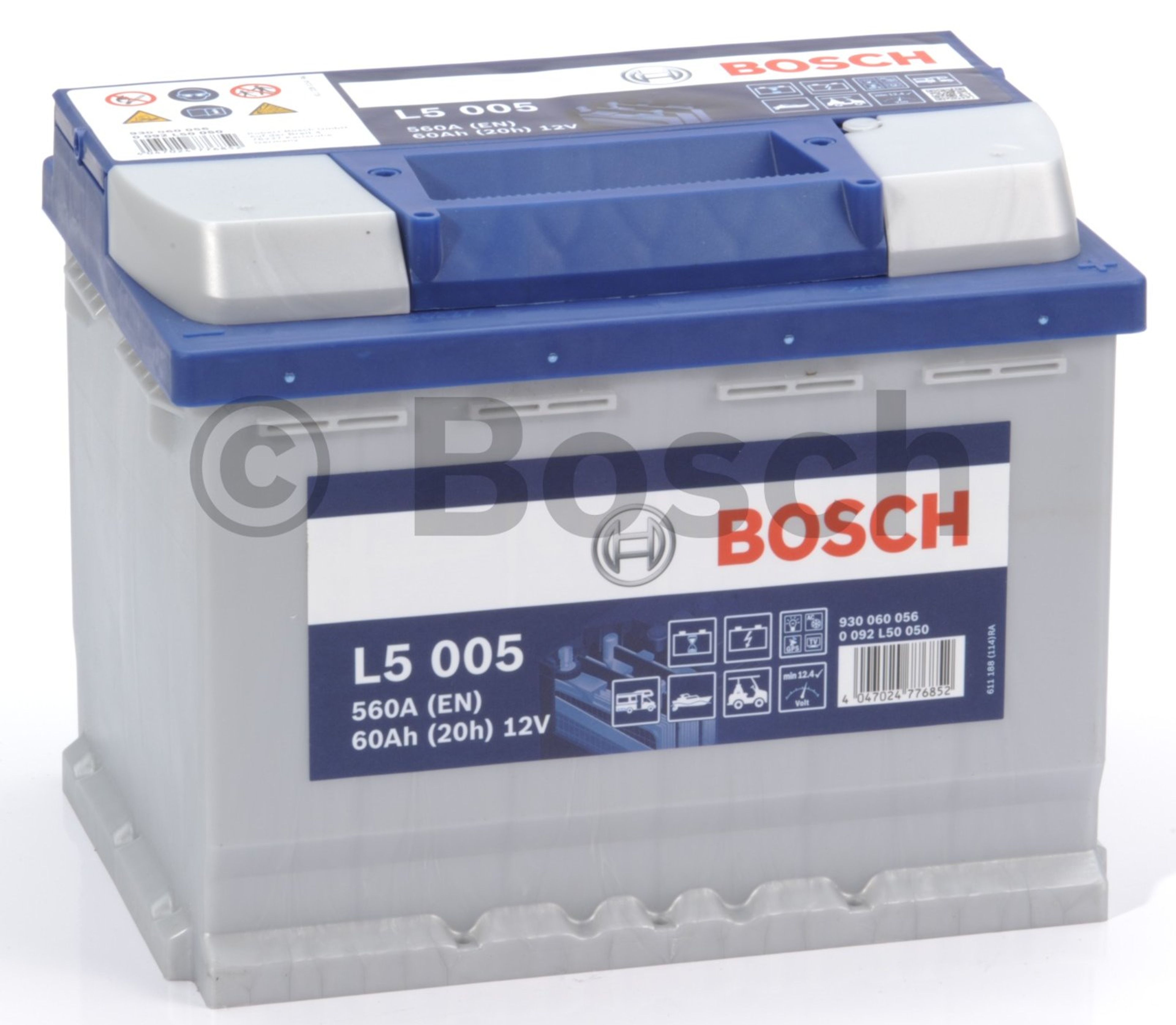 BOSCH BATTERI PROF. FRITID 12V 60 AH