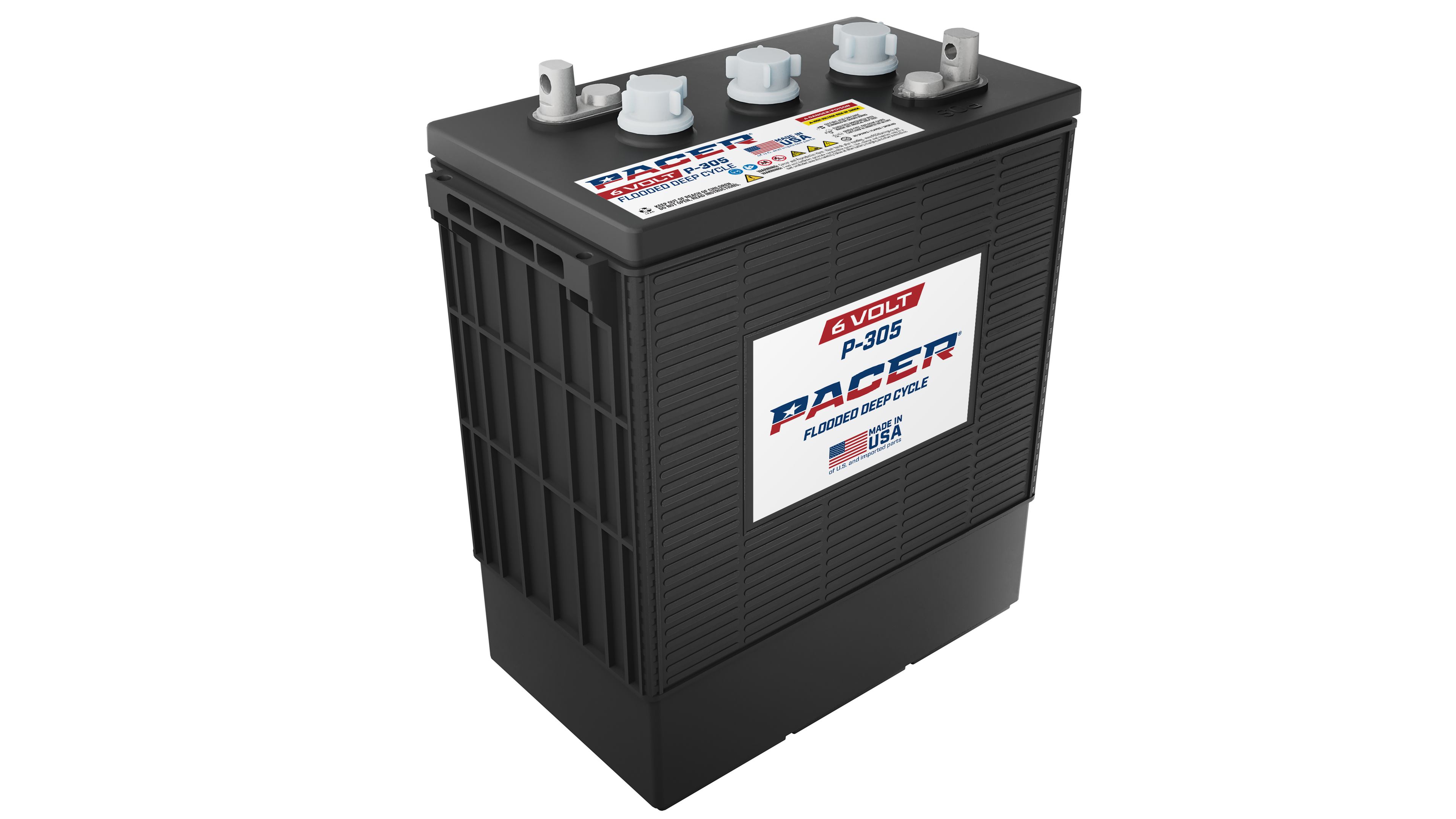 PACER BATTERI 6V 300AH LPT-GEVINDPOL