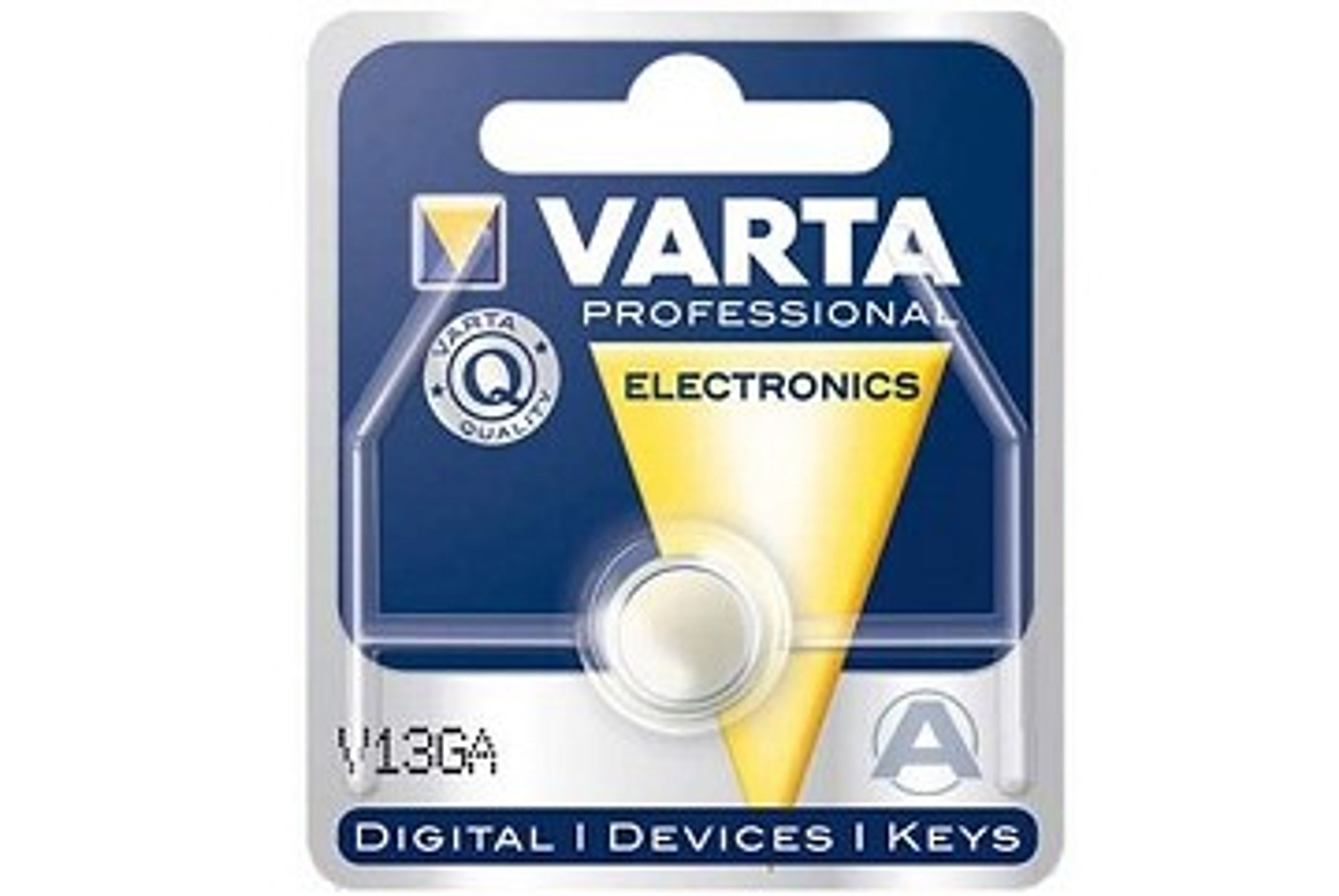 VARTA ALKALINE BATTERI 1,5V 125MAH(LR44)