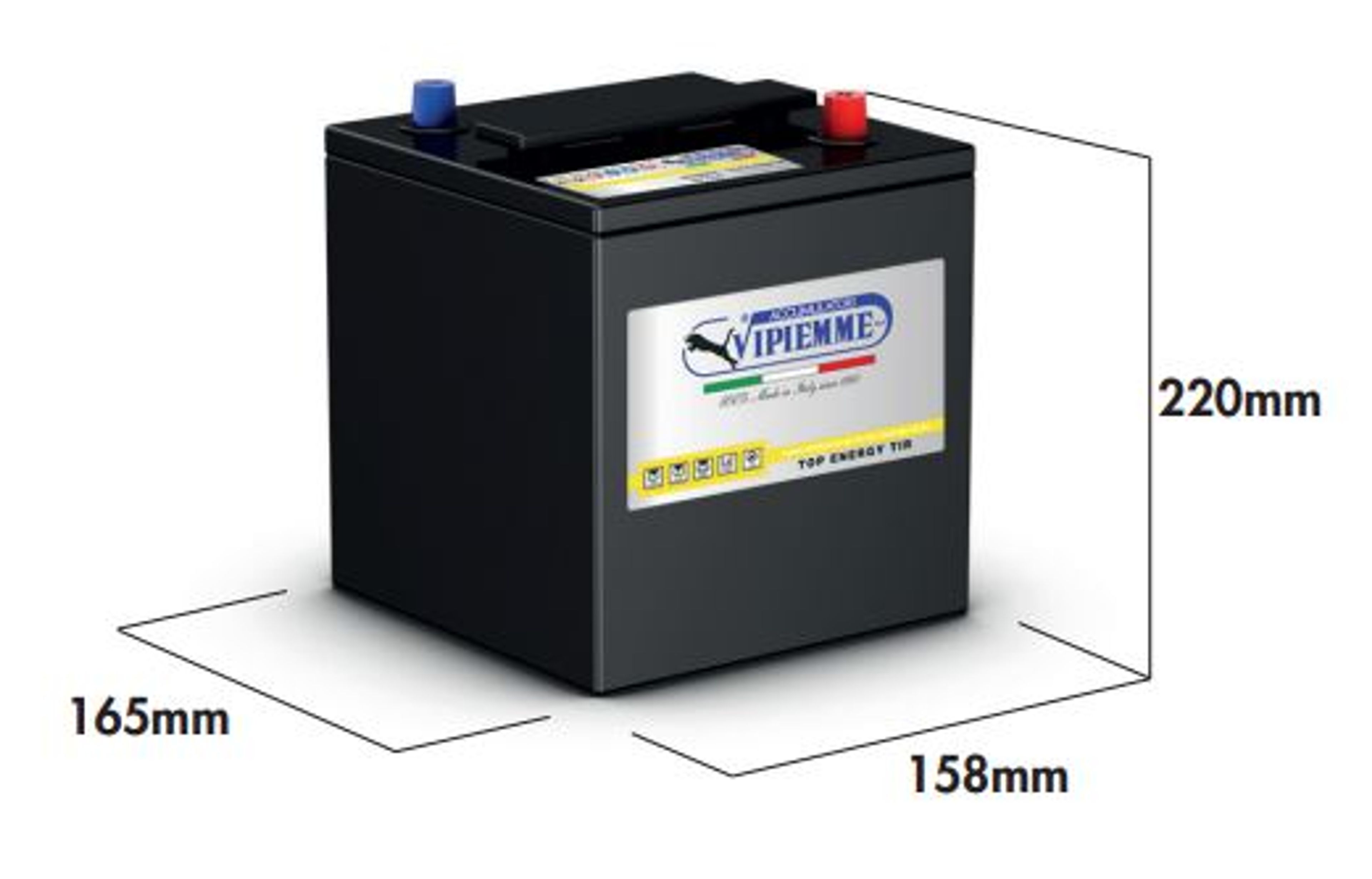 DANBRIT START BATTERI 6V 84 AH