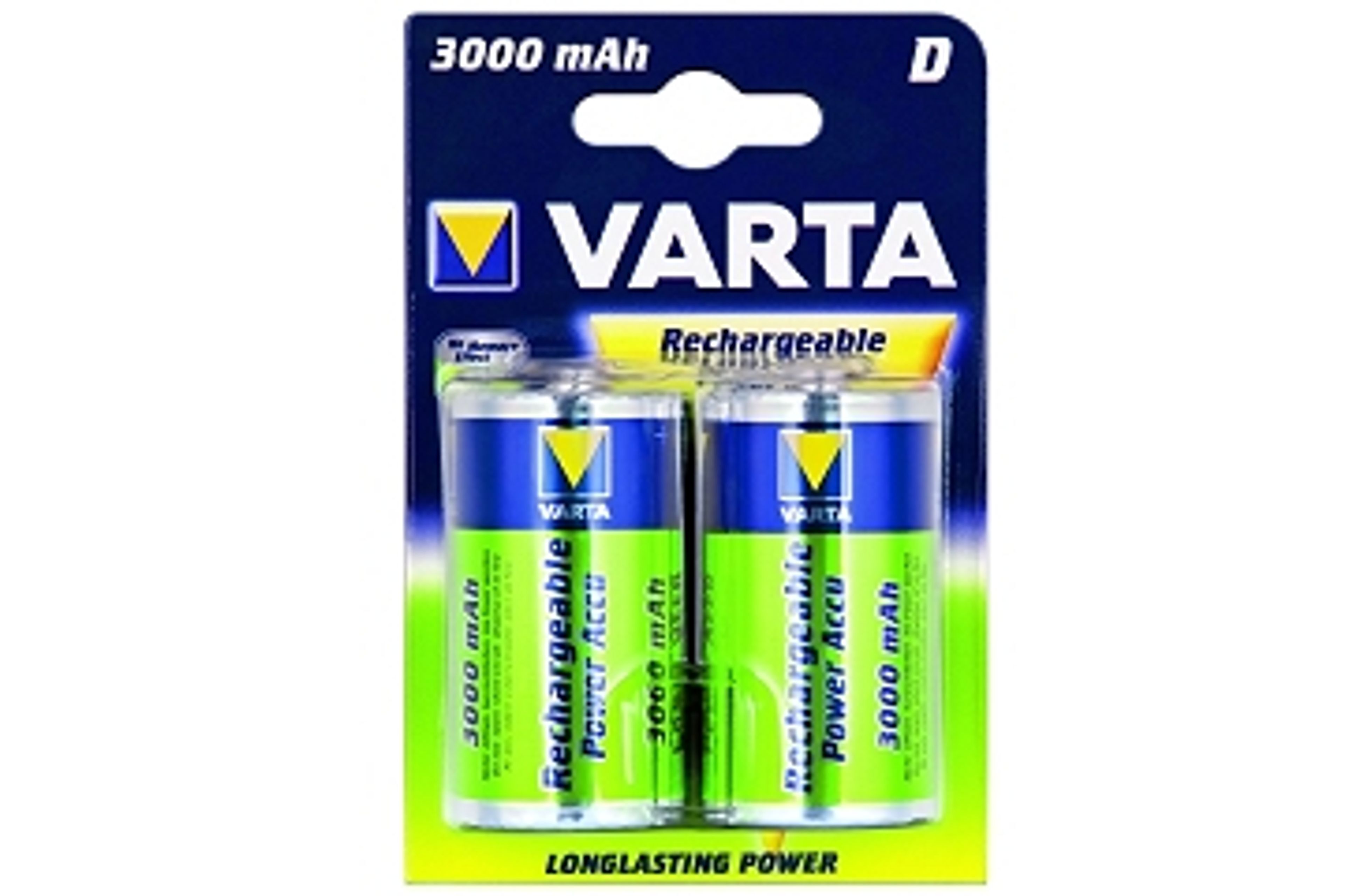 VARTA GENOPLADELIGT BATTERI 1,2V D
