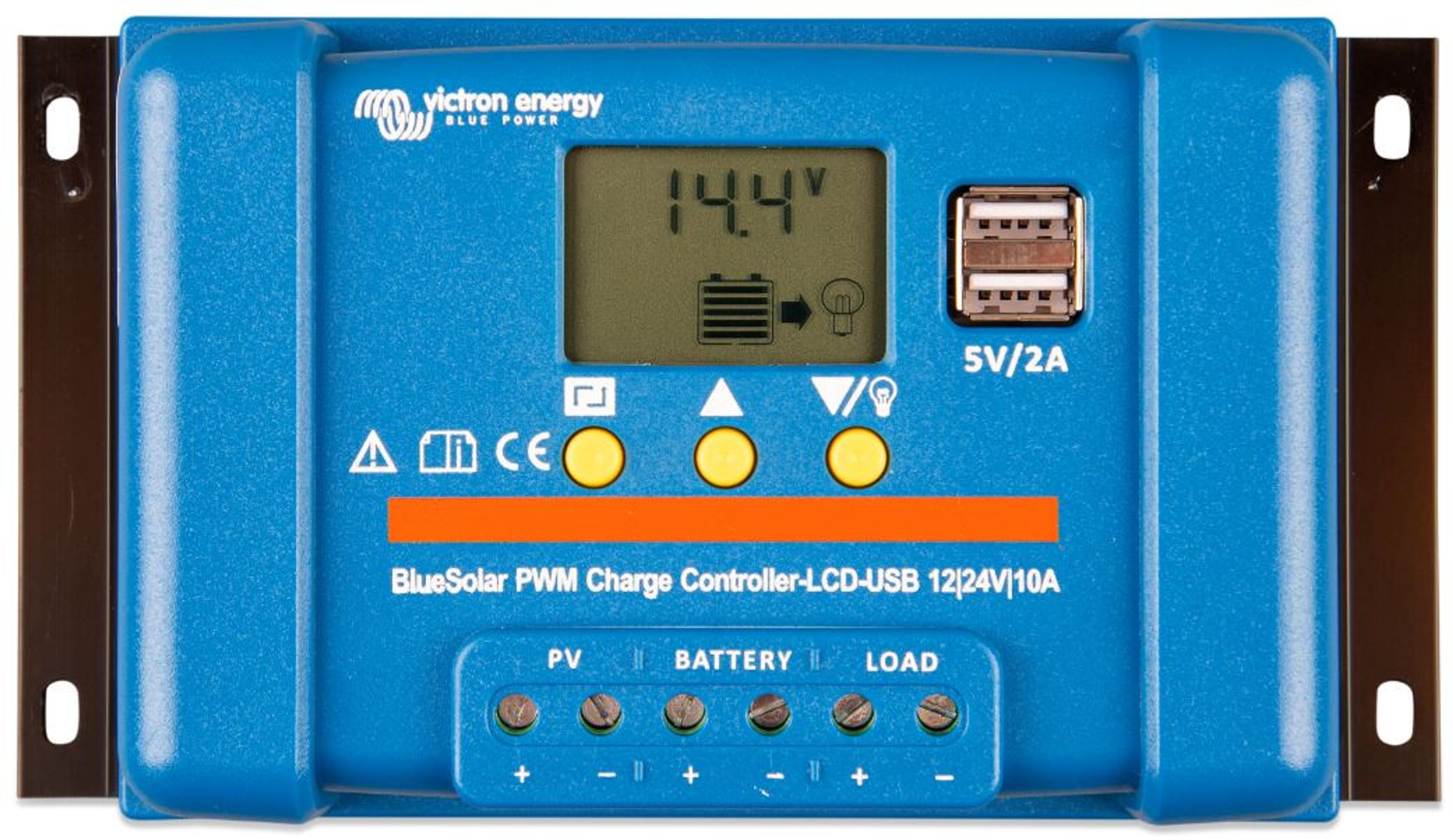 VICTRON BLUESOLAR PWM-LCD&USB 12/24V-10A