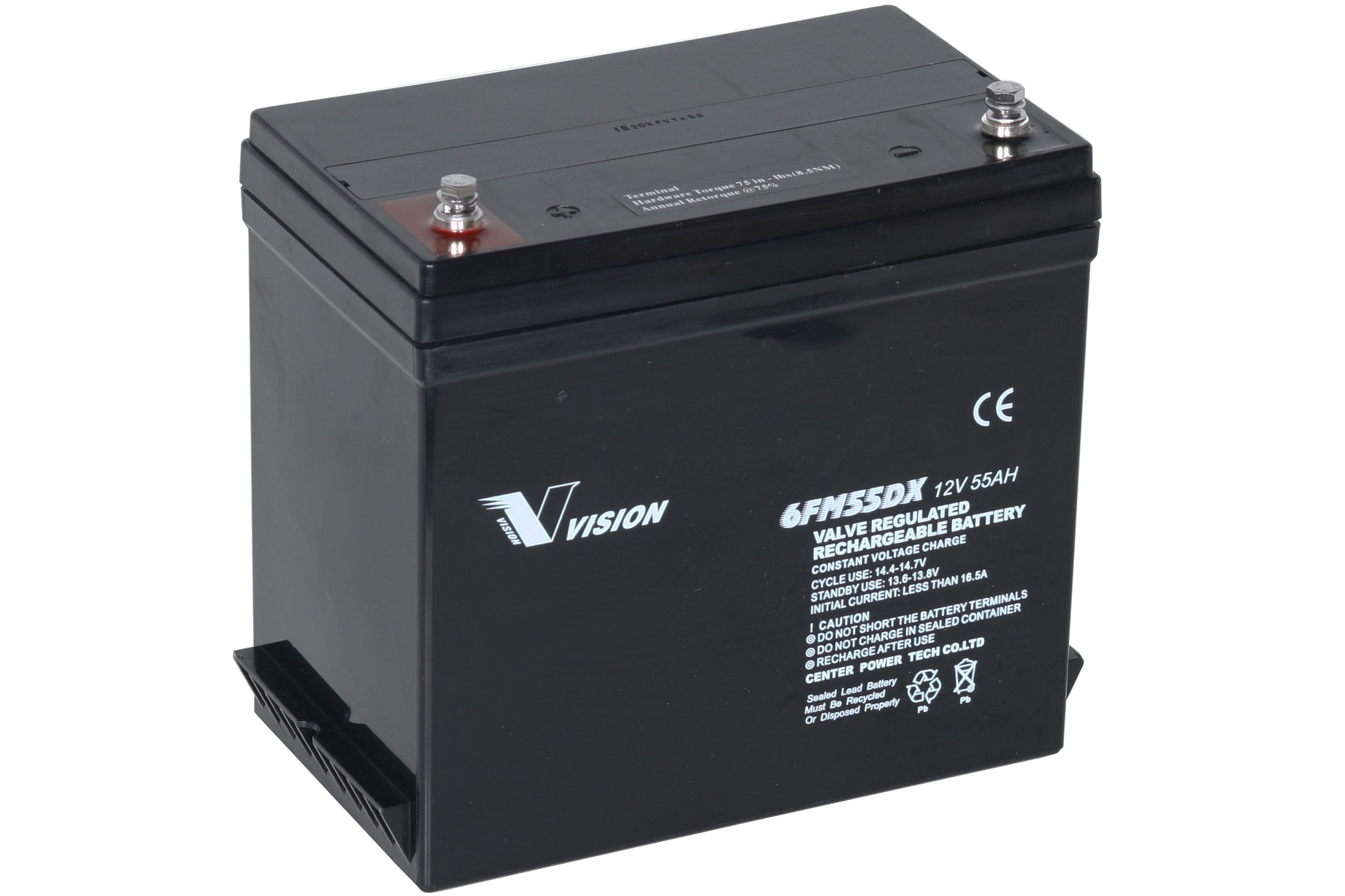 VISION FM-SERIE 12V 55AH AGM BATTERI