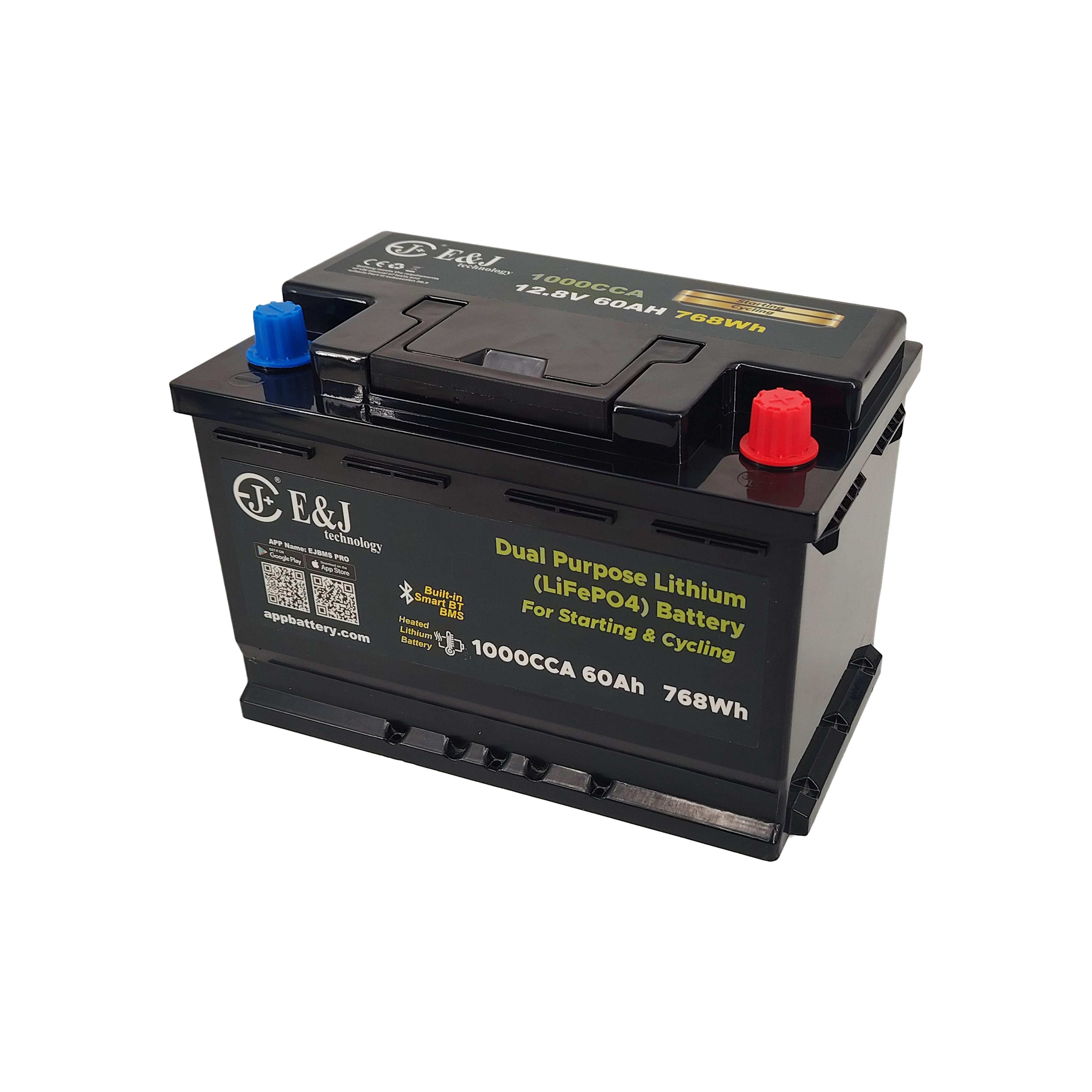 E&J LITHIUM 12V 60AH START BT