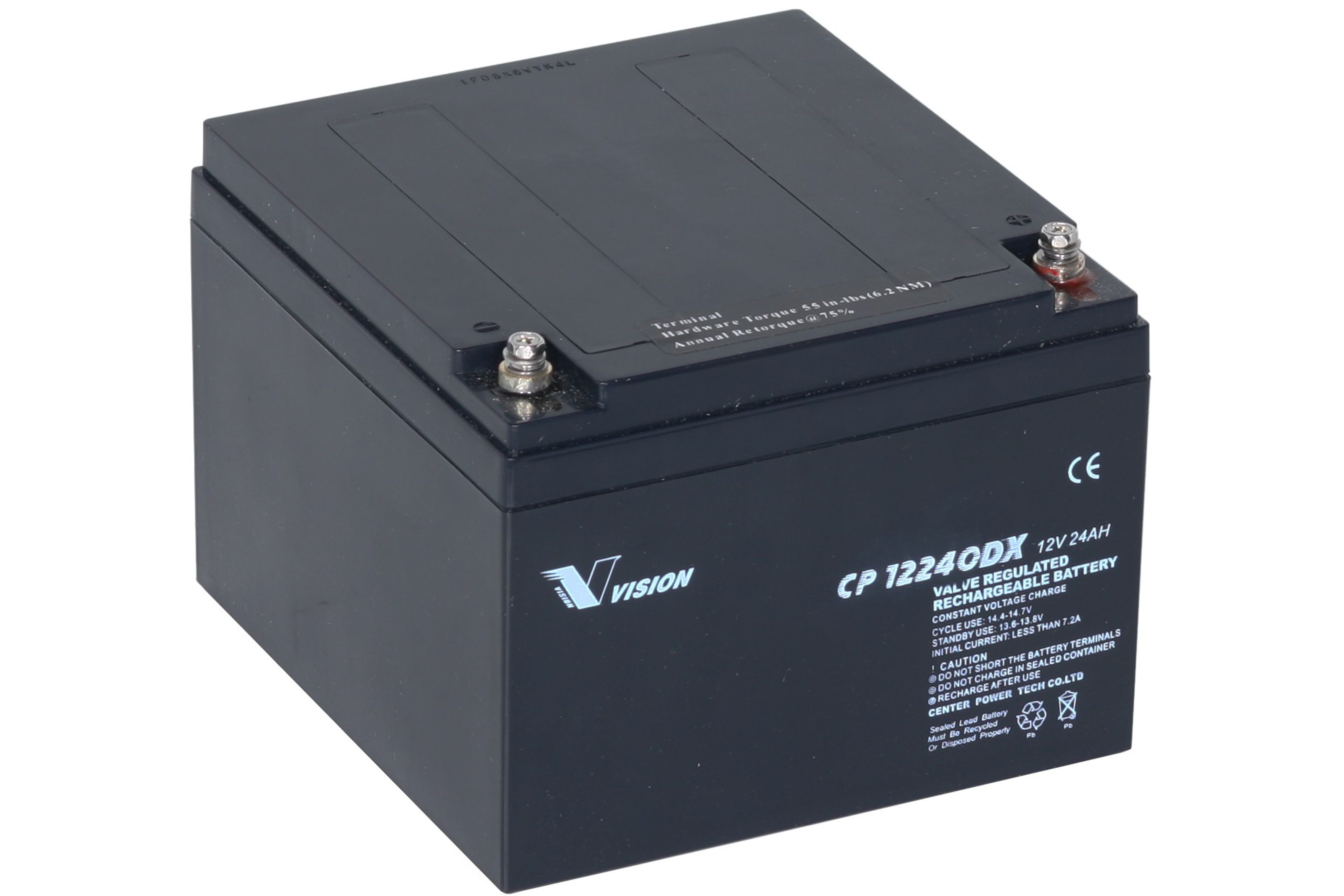 VISION CP-SERIE 12V 24AH AGM BATTERI