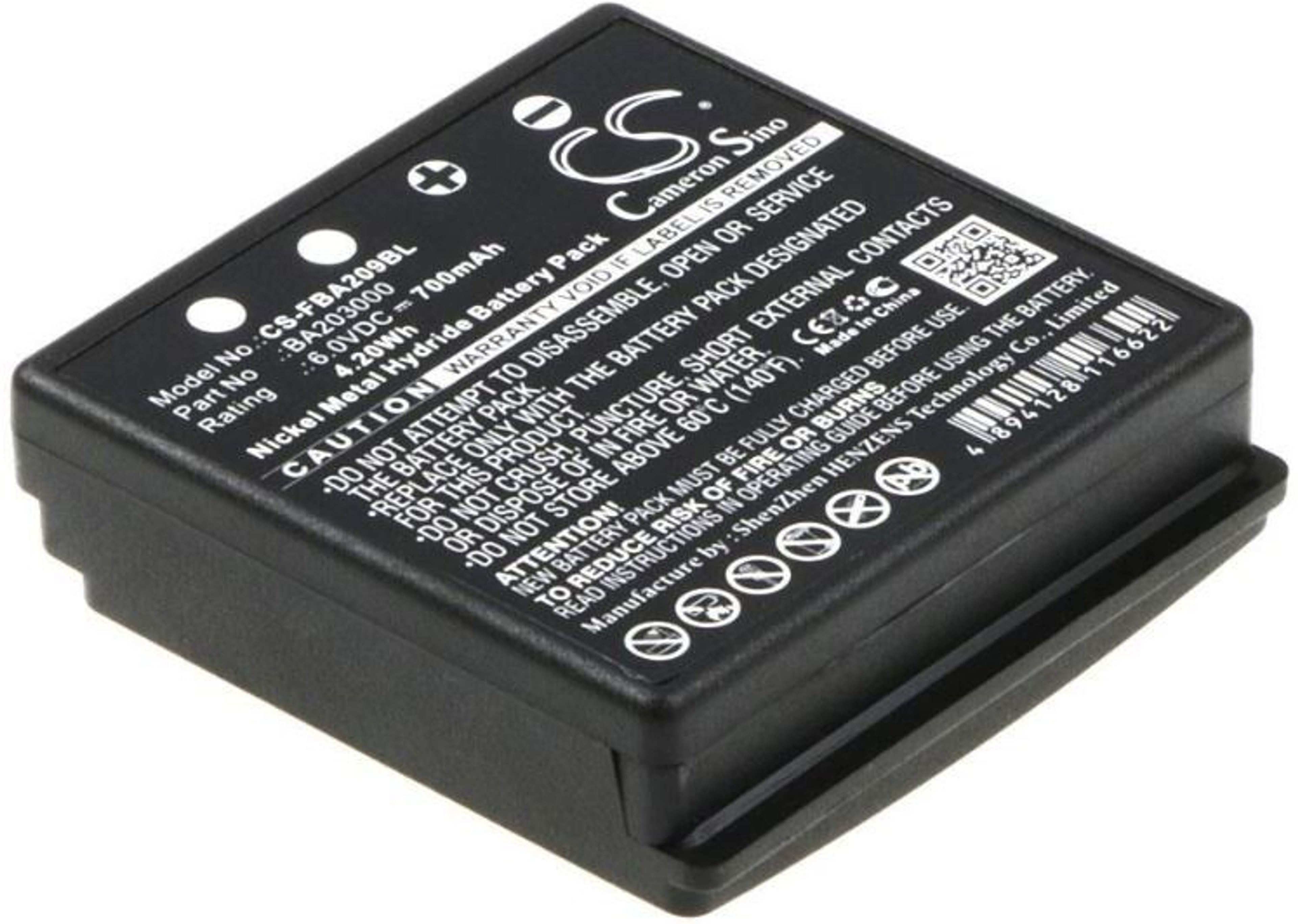 KRAN BATTERI 6,0V/700MAH NI-MH 7,20WH