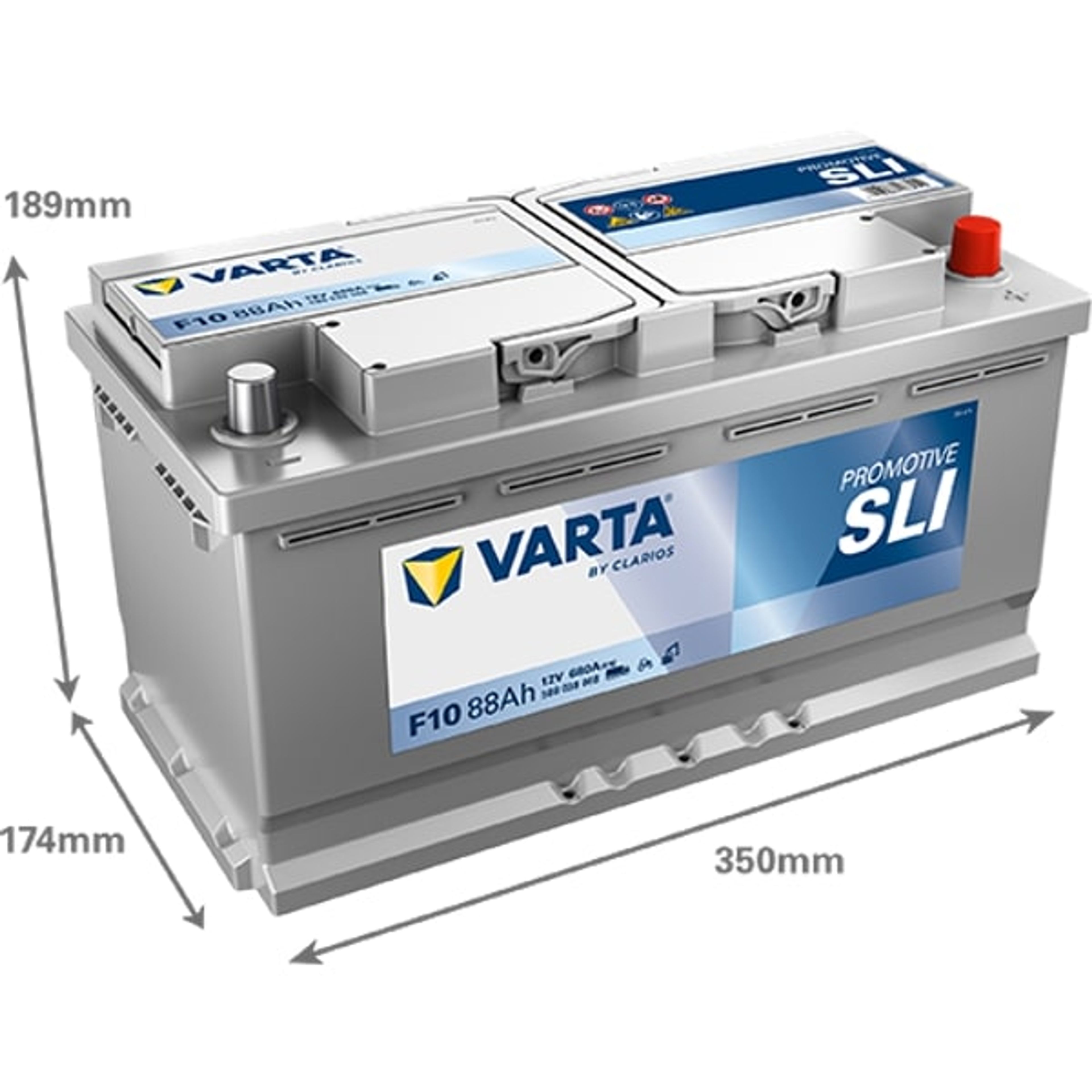 VARTA 588038 BLACK DYNAMIC 88AH
