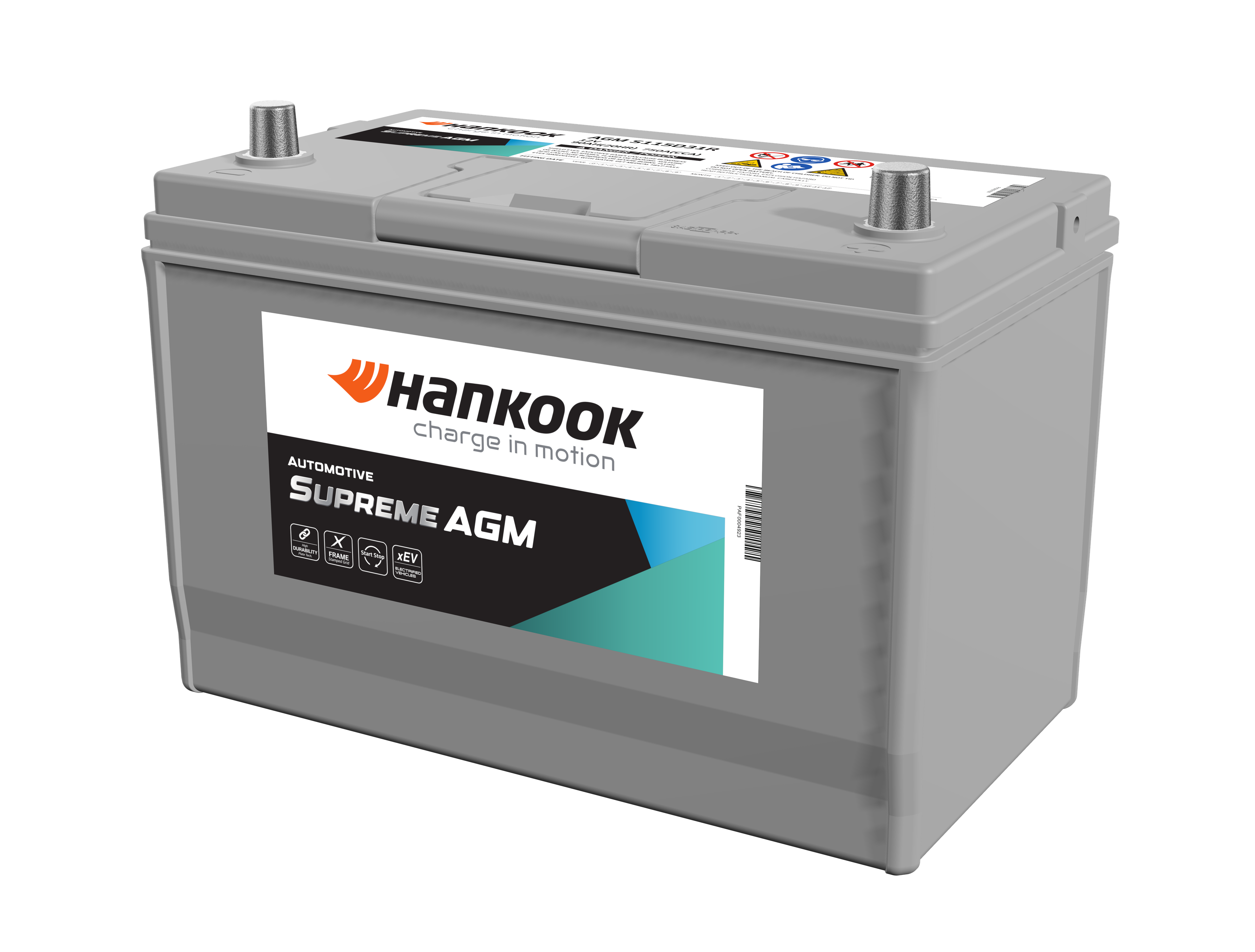 HANKOOK AGM BATTERI 12V 90 AH (G7 MODEL)