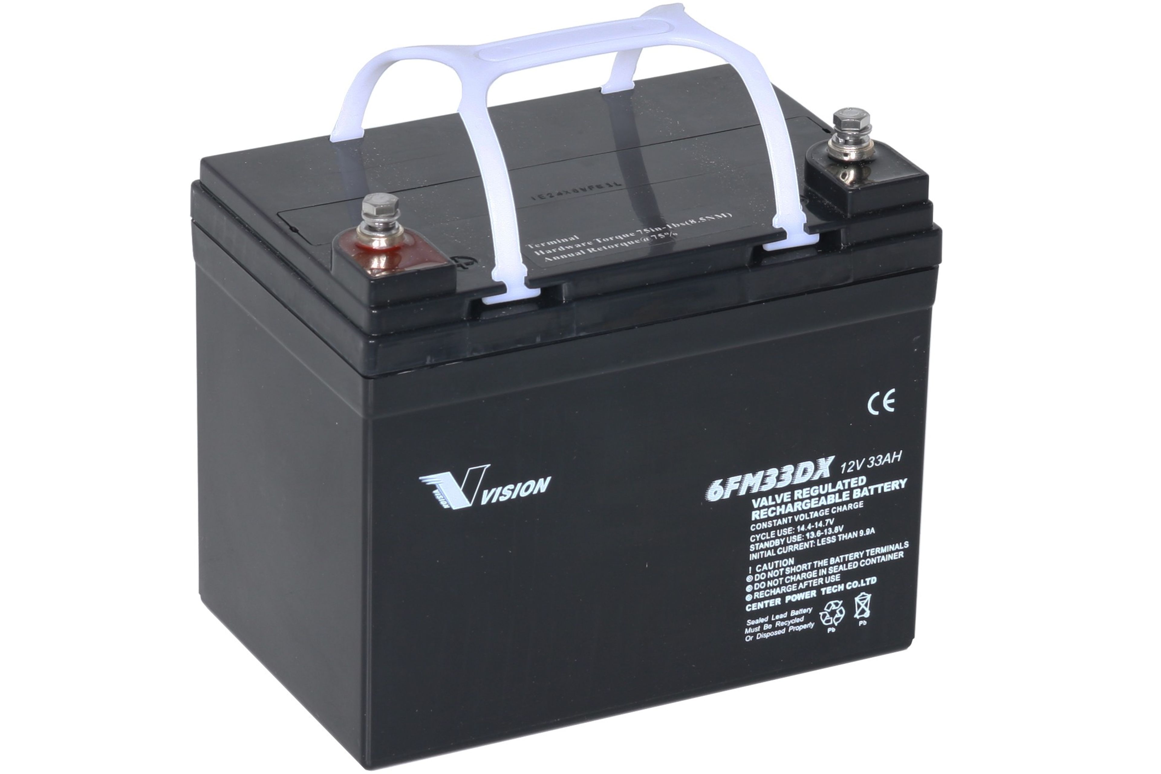 VISION FM-SERIE 12V 33AH AGM BATTERI