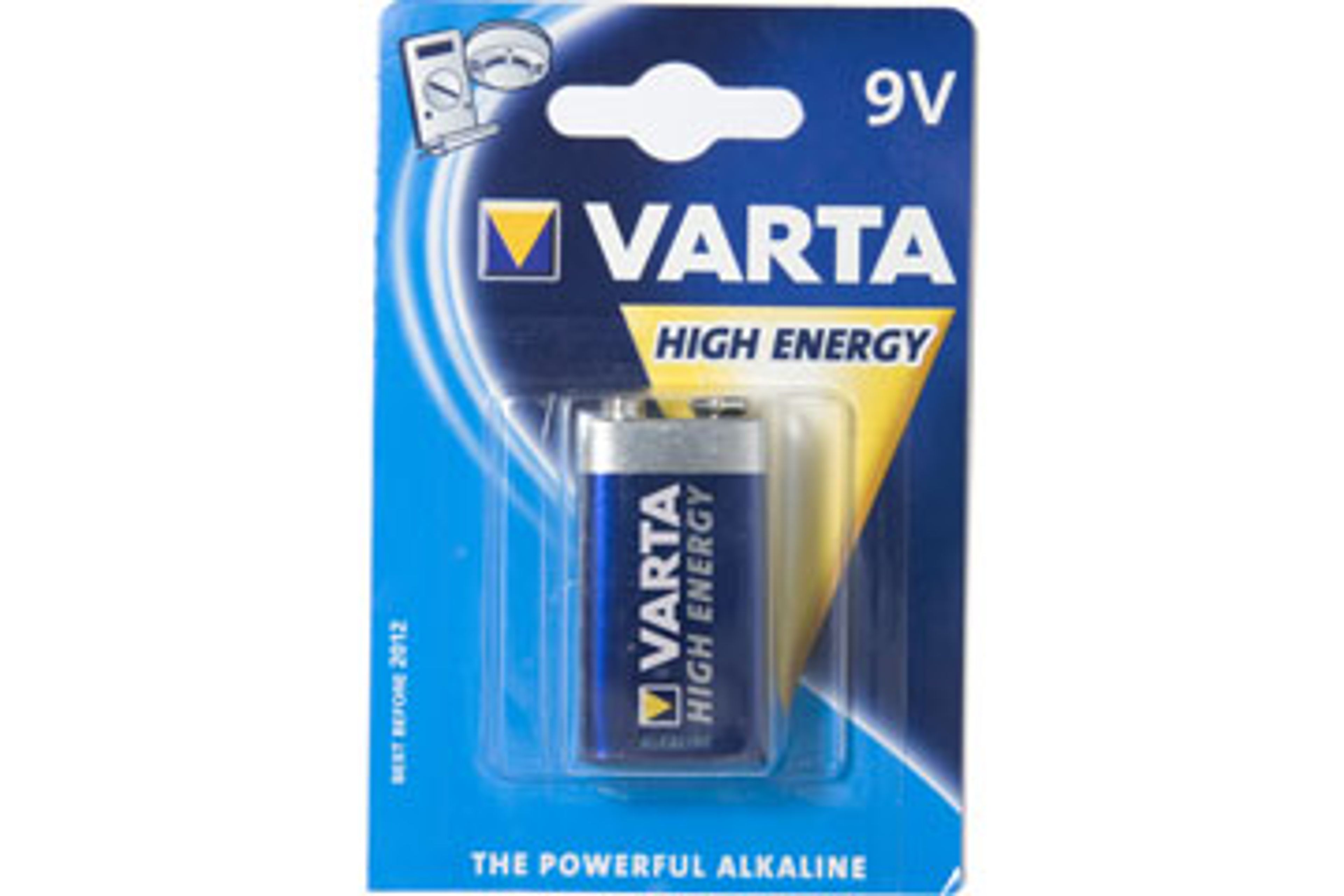 VARTA ALKALINE BATTERI 9V (6LR61)
