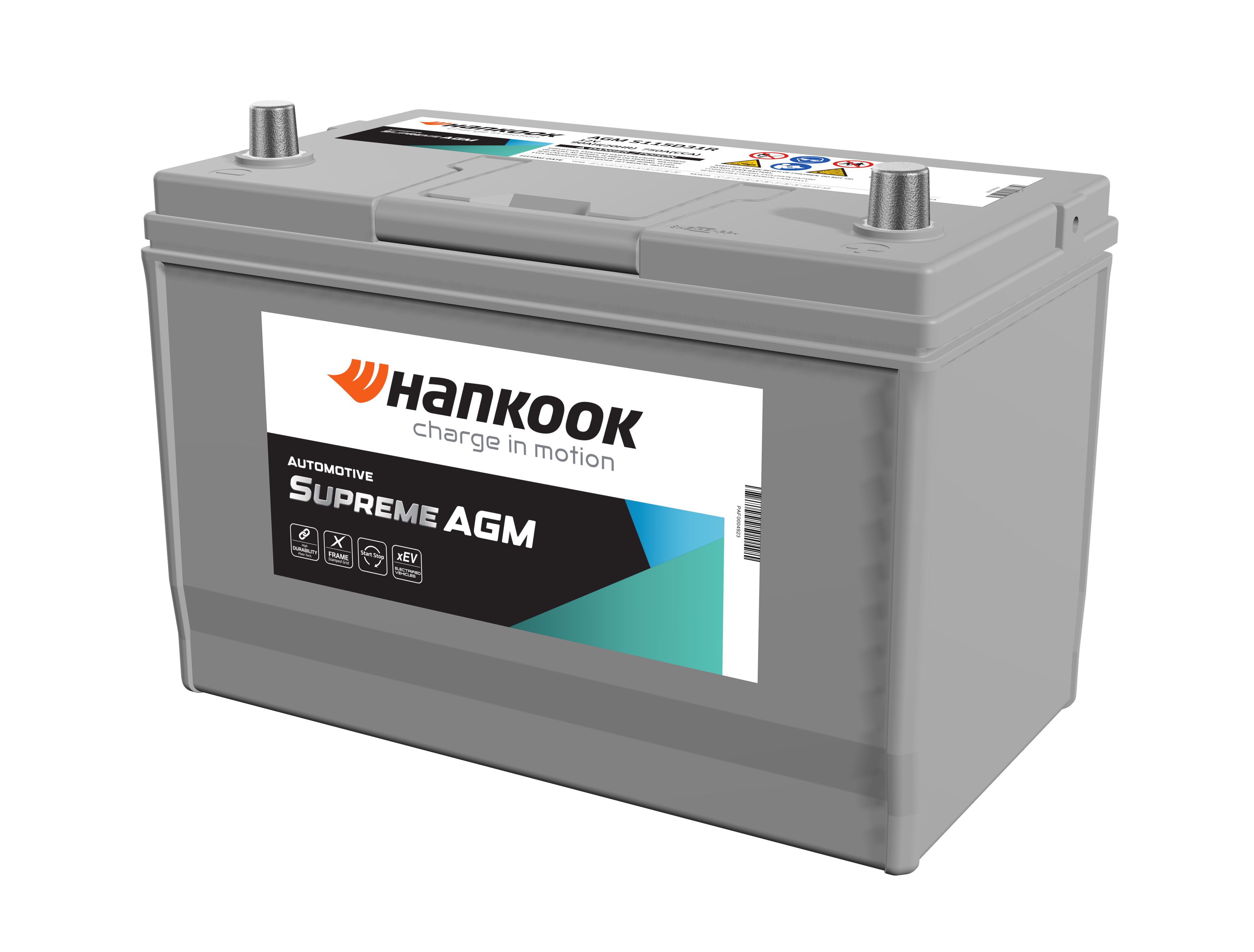 HANKOOK AGM BATTERI 12V 90 AH (G8 MODEL)