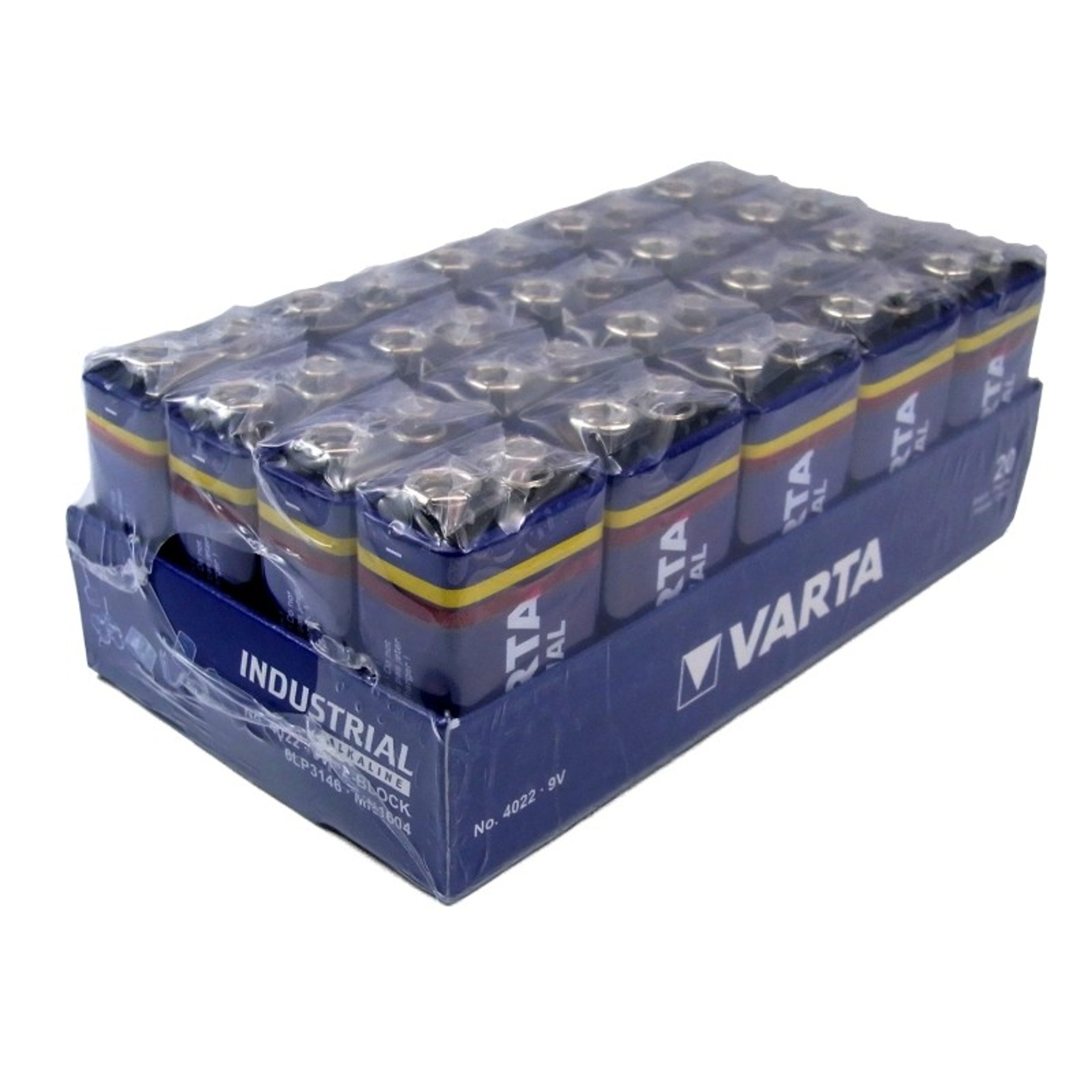VARTA ALKALINE INDUSTRI 9V (6LR61)