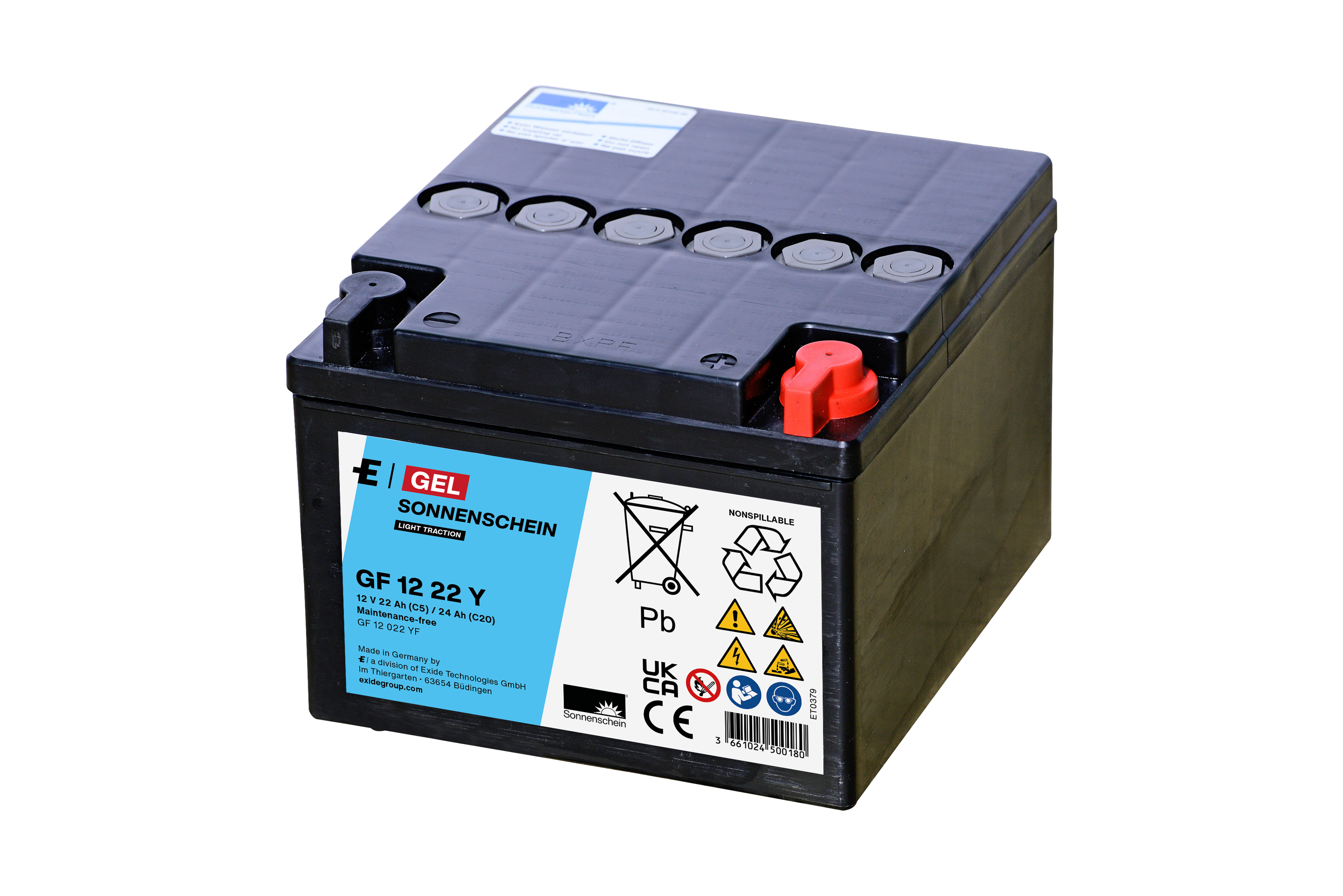 SONNENSCHEIN BATTERI  GF12 022Y
