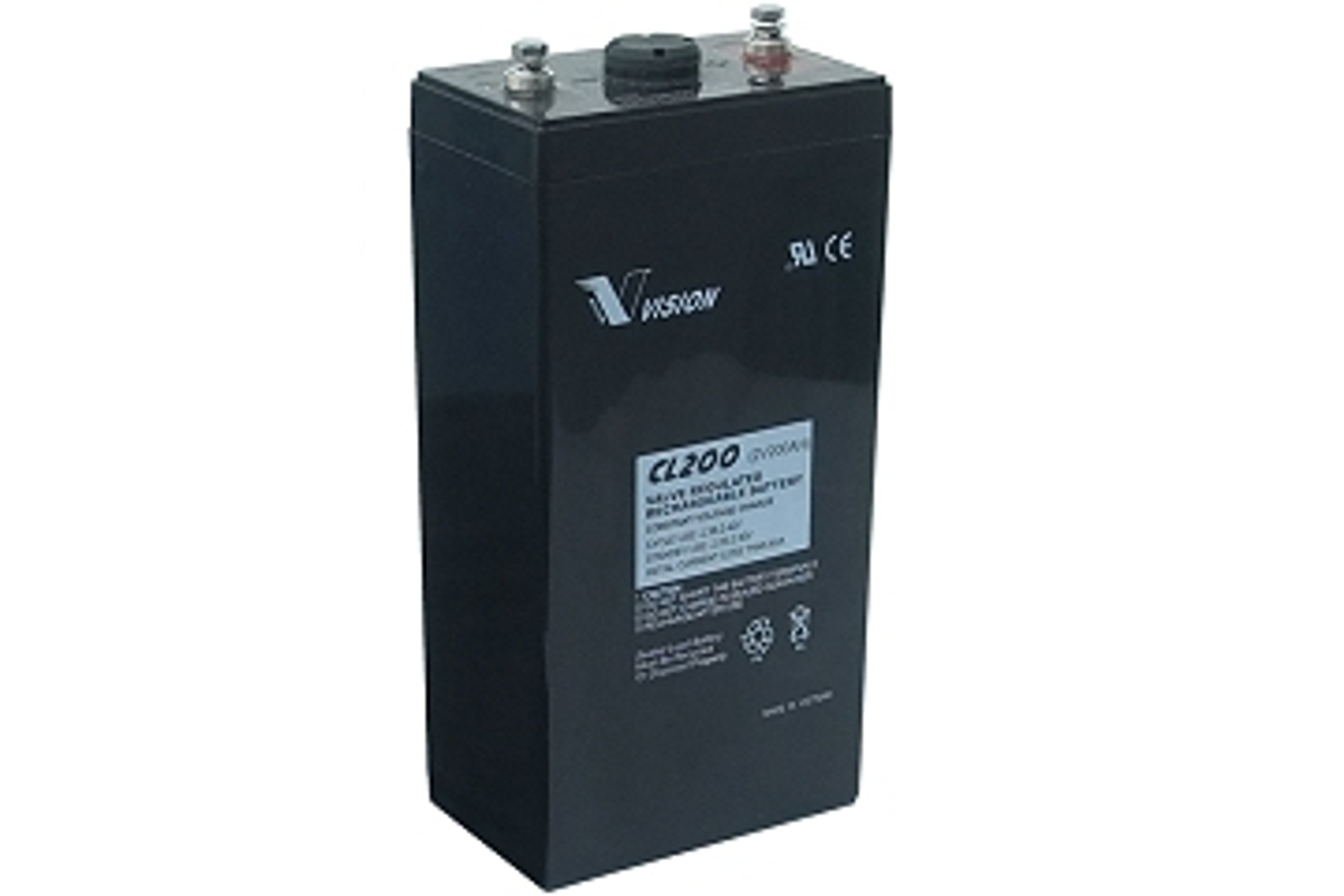 VISION BATTERI 2V 200AH AGM CELLE