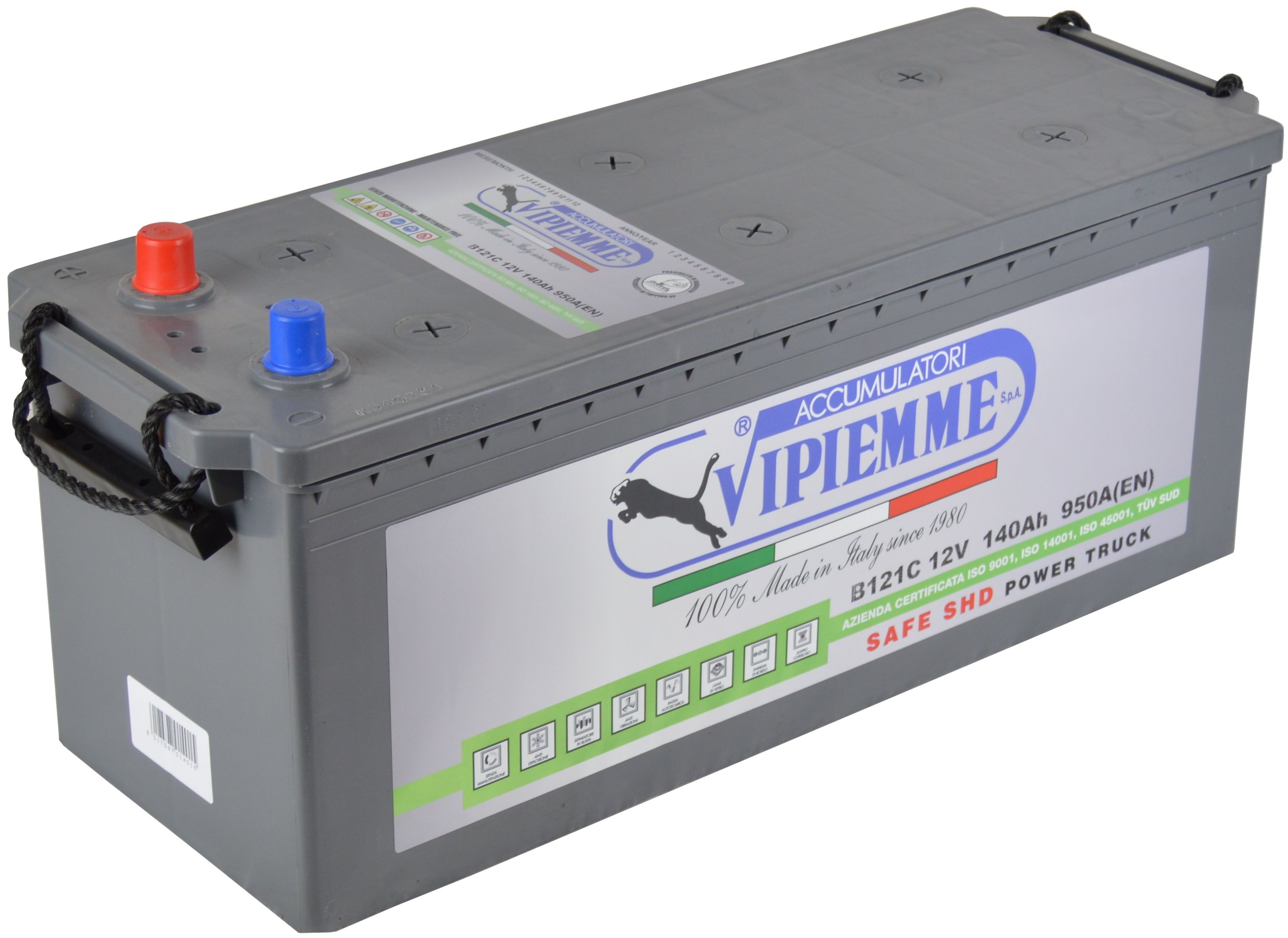 DANBRIT START BATTERI 12V 140 AH