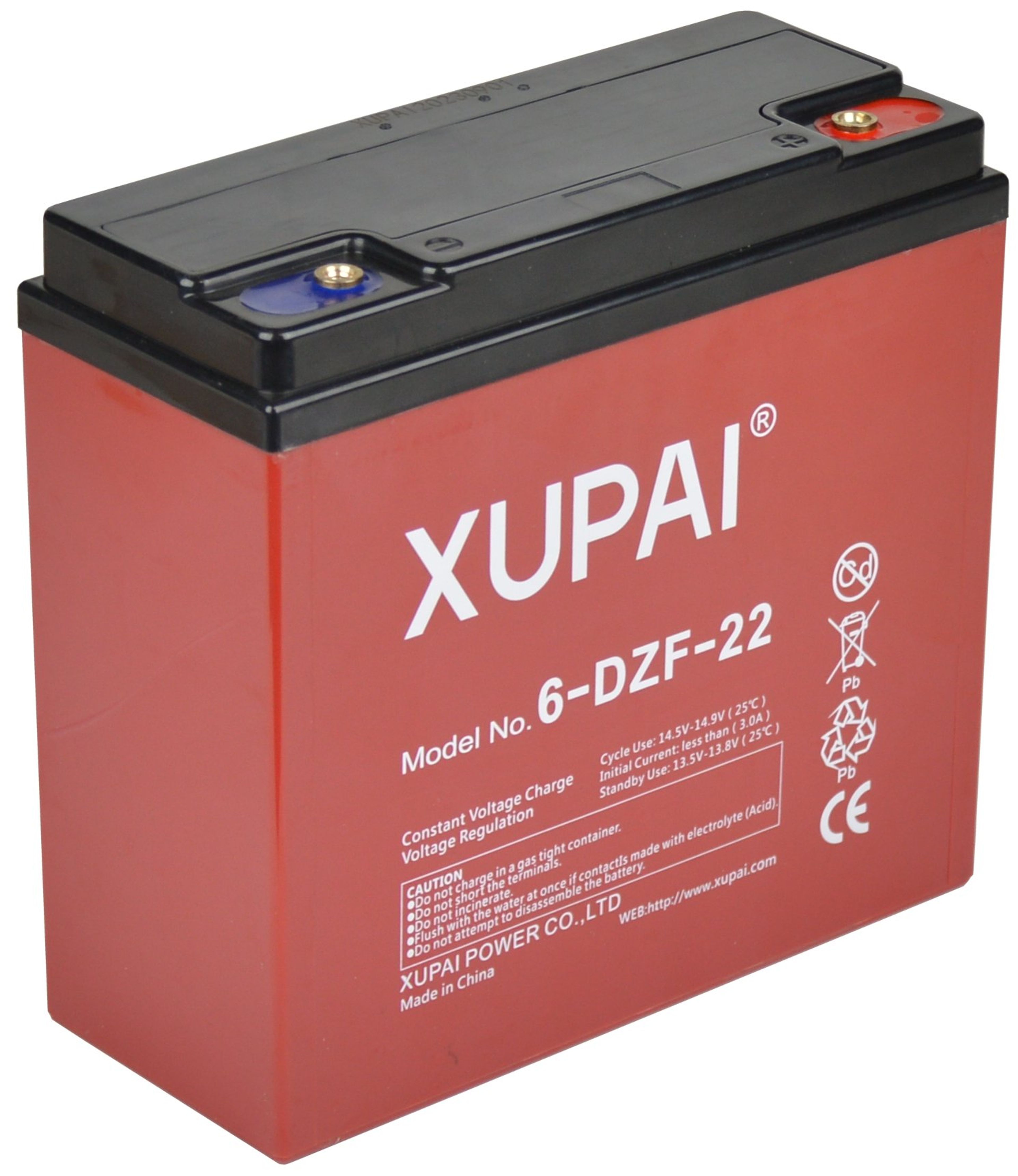 POWER 12V 22AH AGM BATTERI