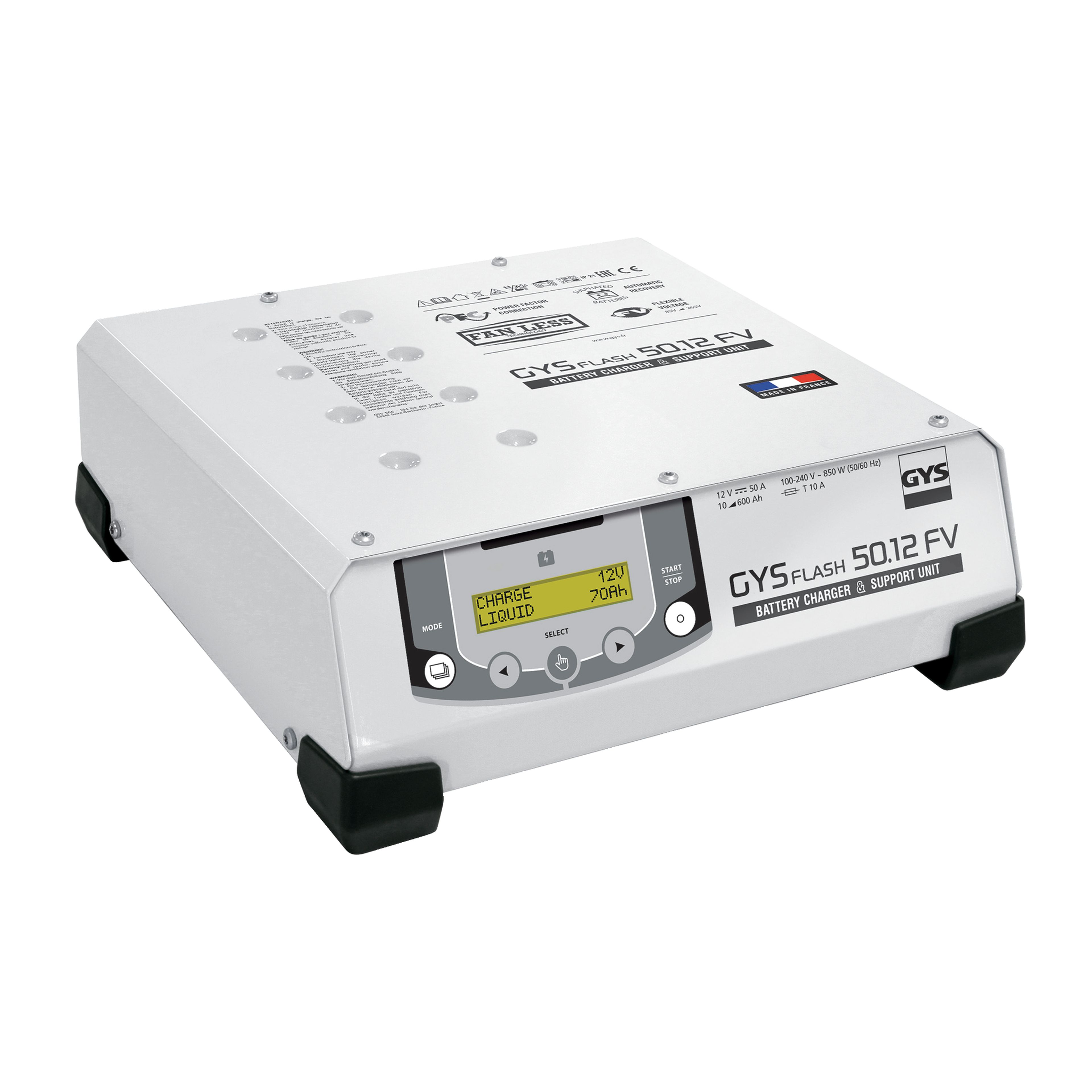 GYS GYSFLASH 12V 50AH HF FV