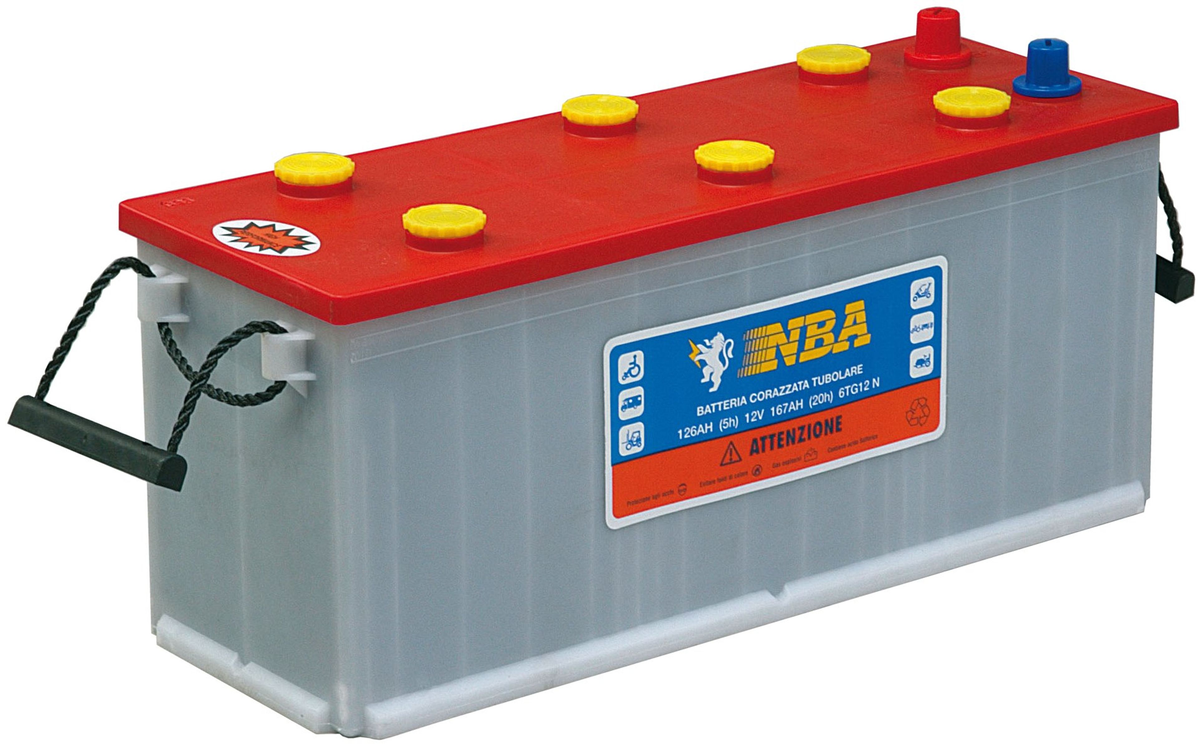 DANBRIT RØRPLADE BATTERI 167 AH