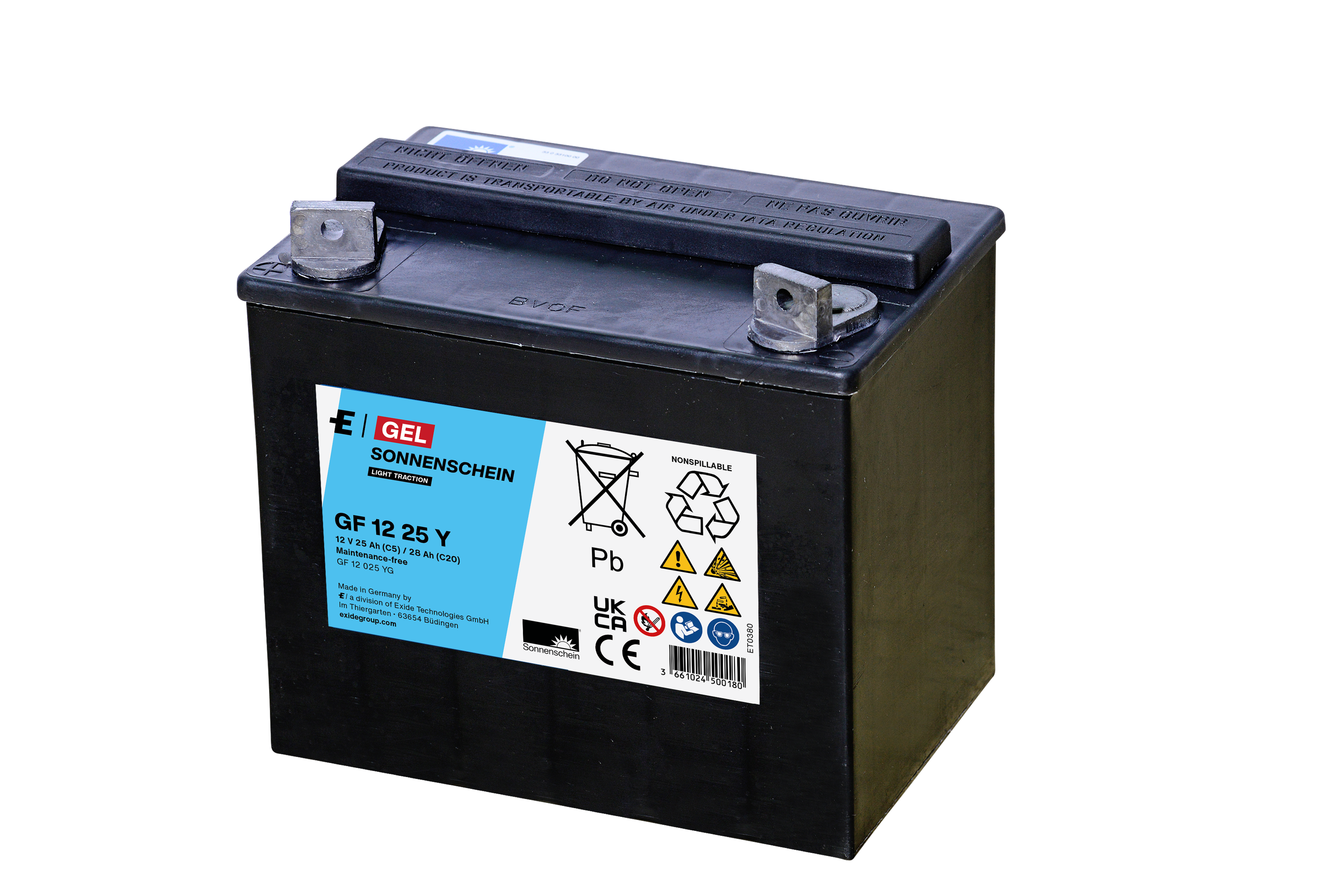 SONNENSCHEIN  BATTERI  GF12 025YG