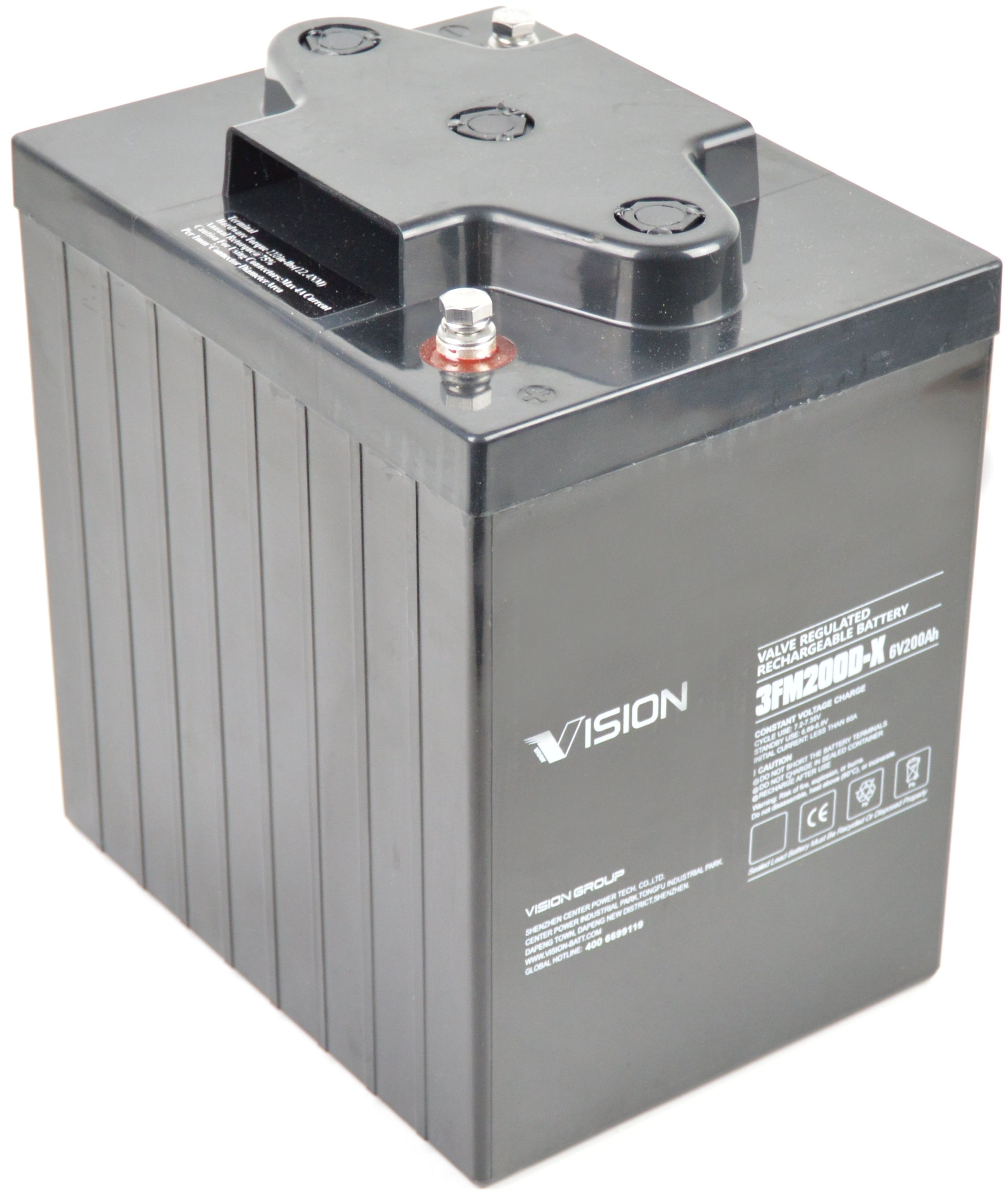 VISION FM SERIE 6V 200AH AGM BATTERI