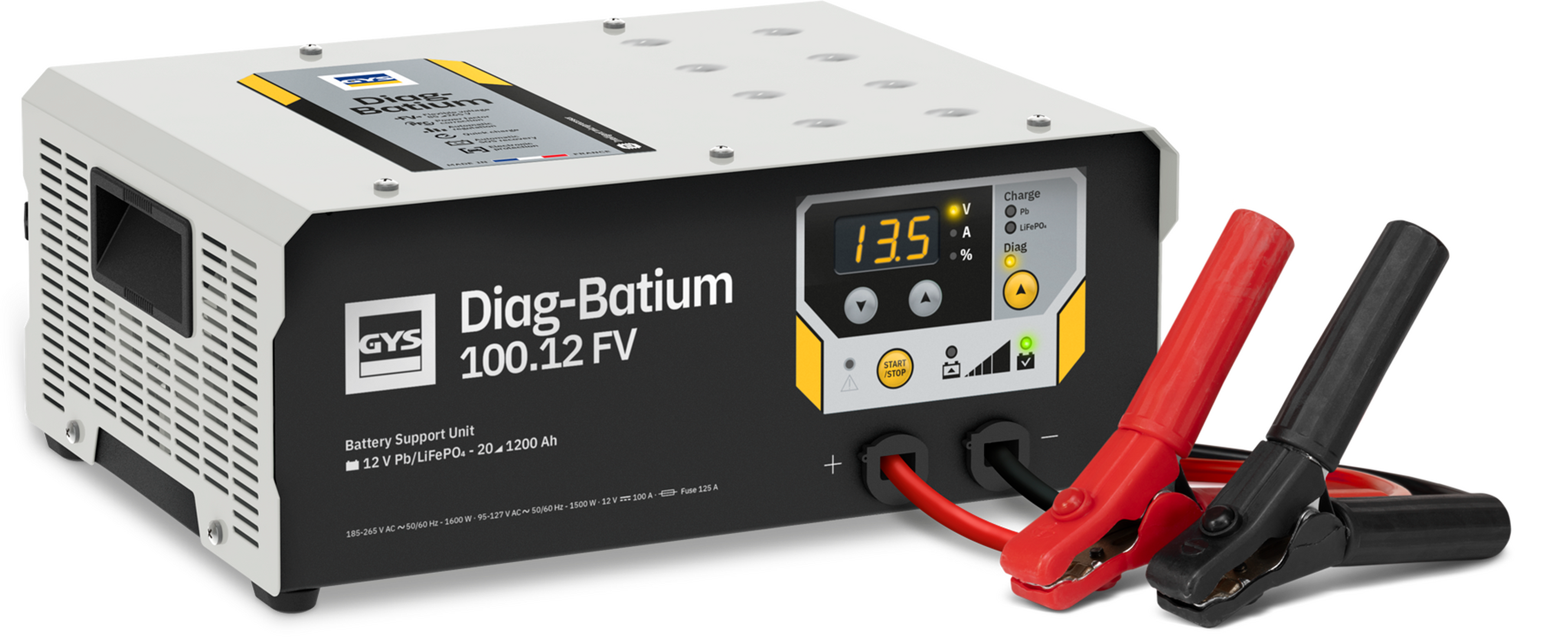 GYS DIAG-BATIUM 100,12 LADER 12V 100 AH