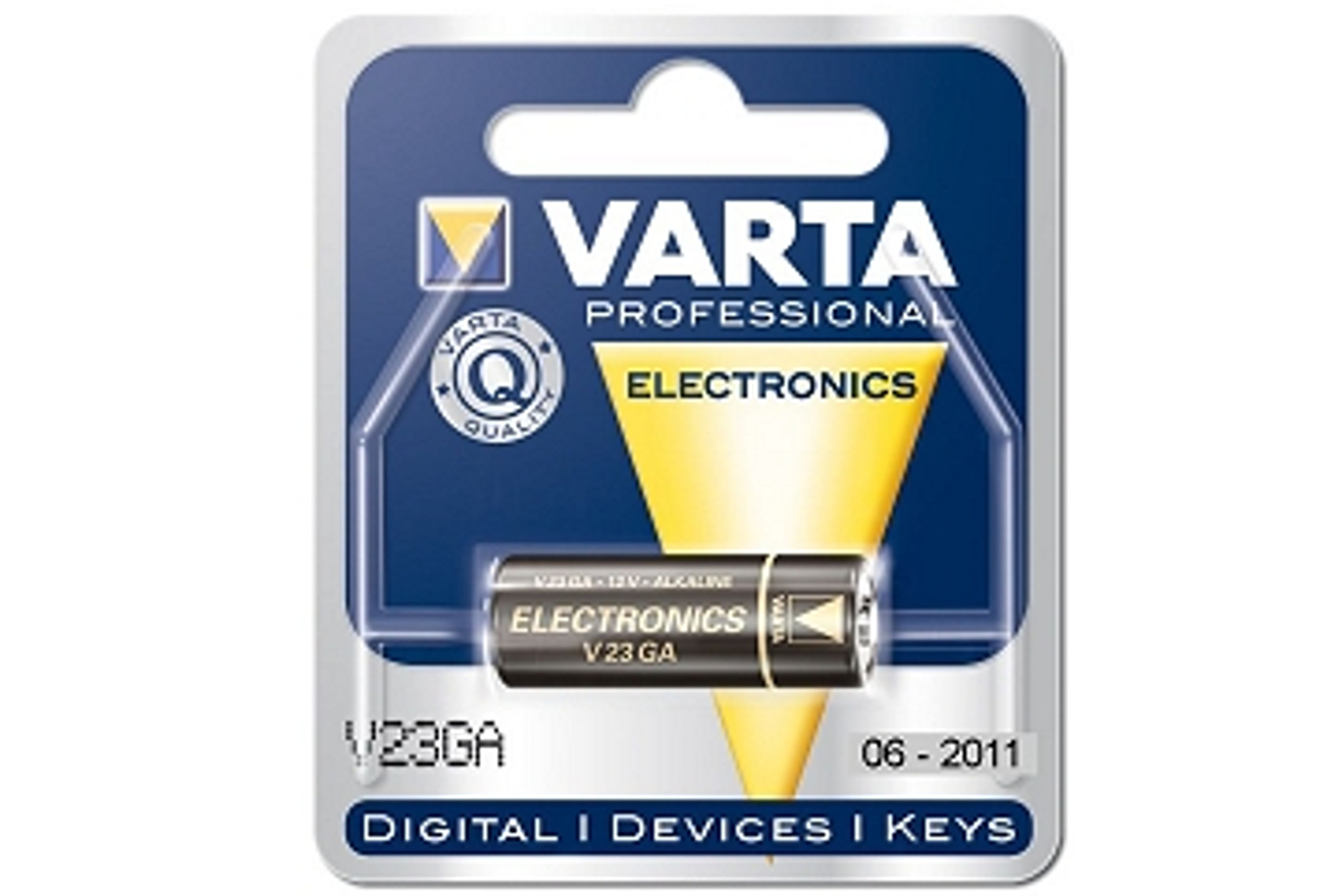 VARTA ALKALINE BATTERI 12V 38MAH LR23A