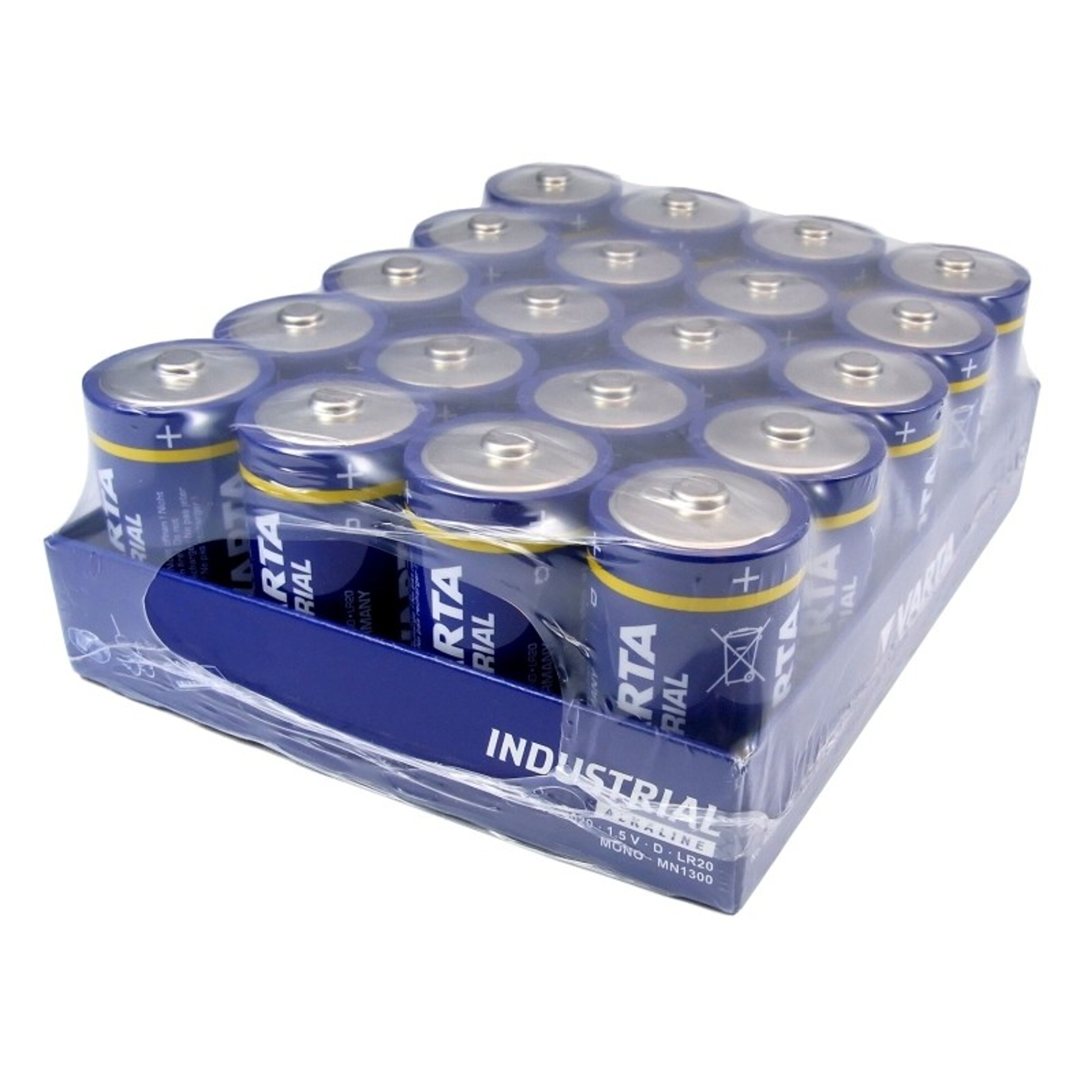 VARTA ALKALINE INDUSTRI 1,5V LR20 - D