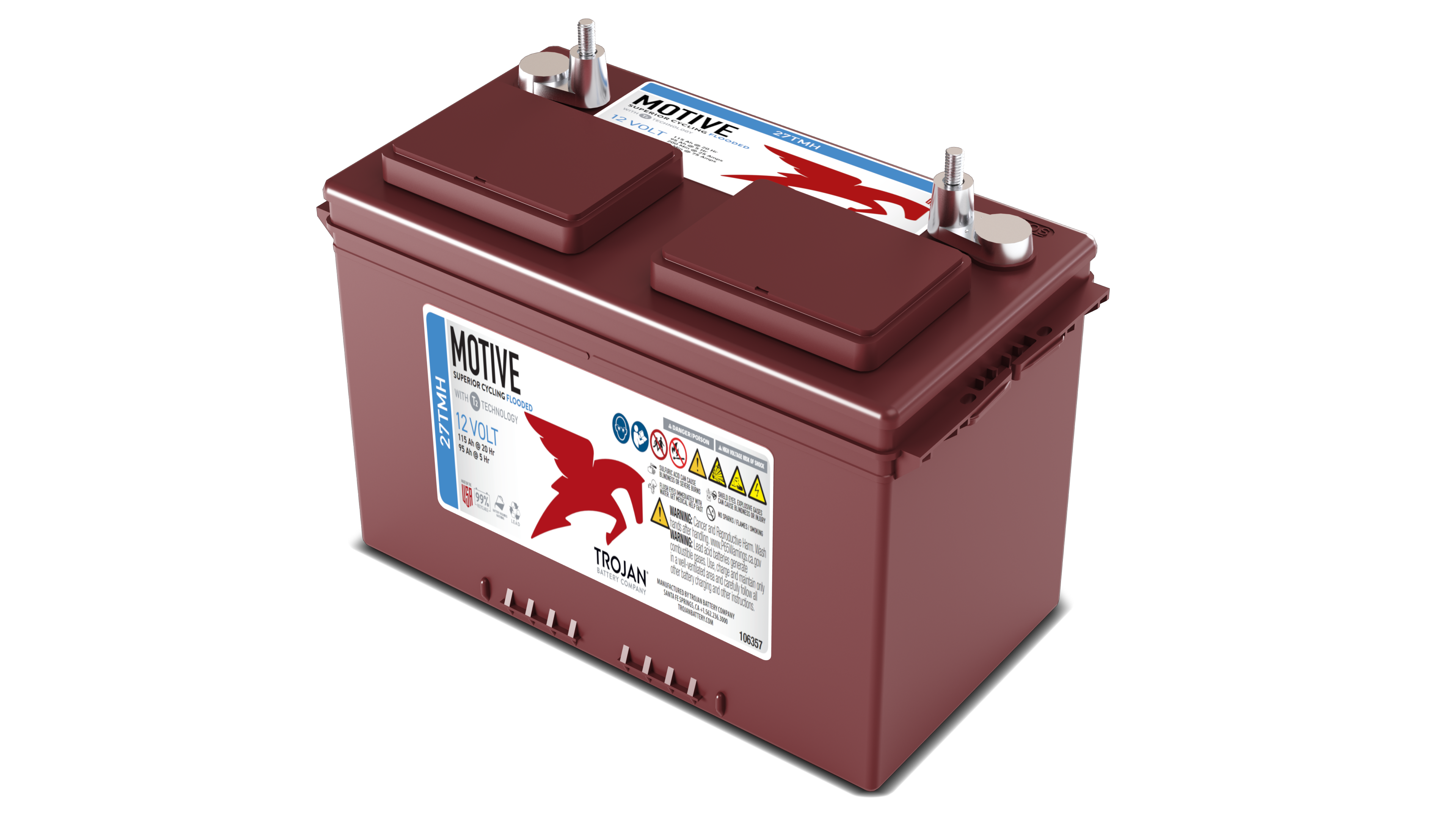 TROJAN BATTERI 12V 115AH 