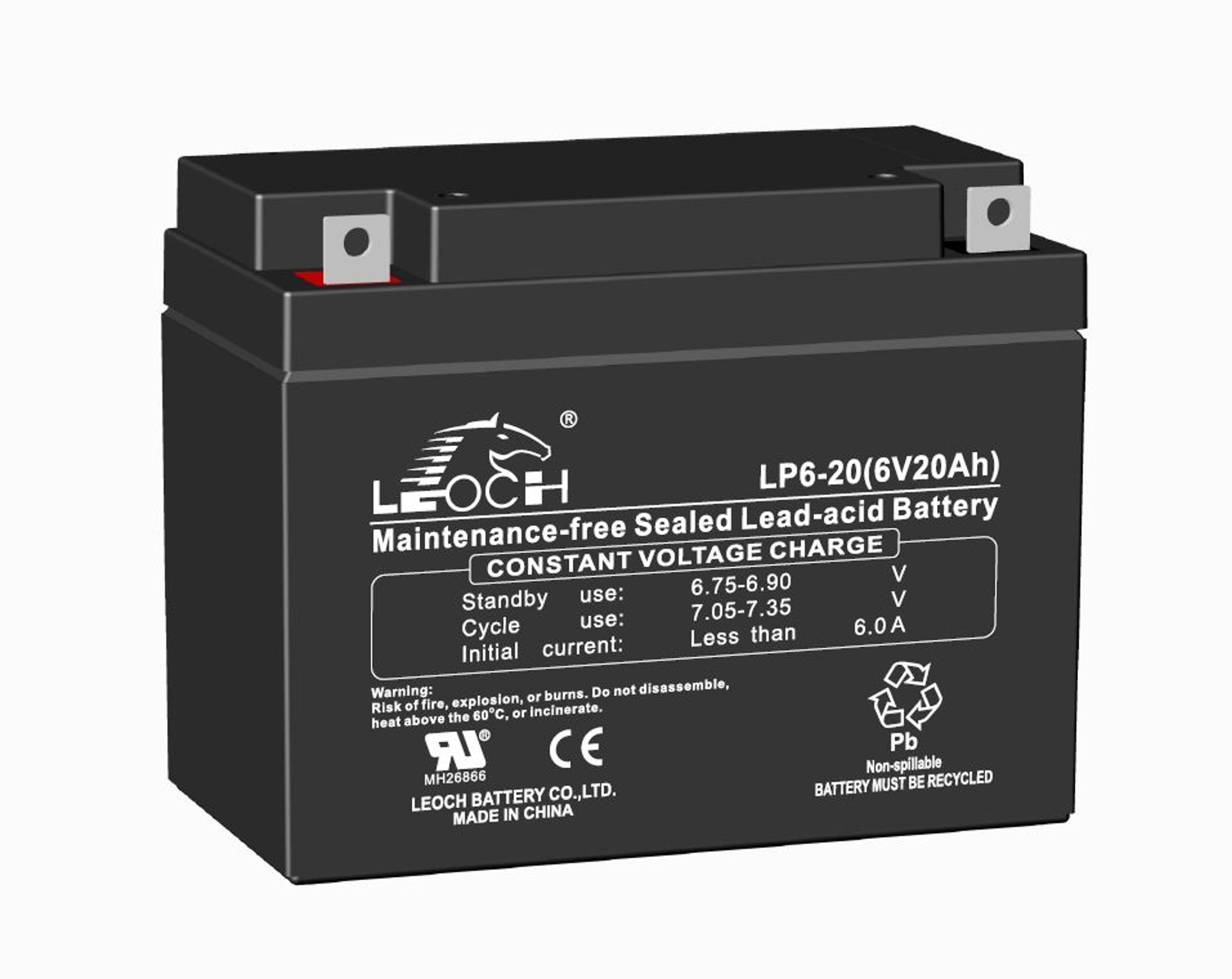 DANBRIT AGM BATTERI 6V 20AH