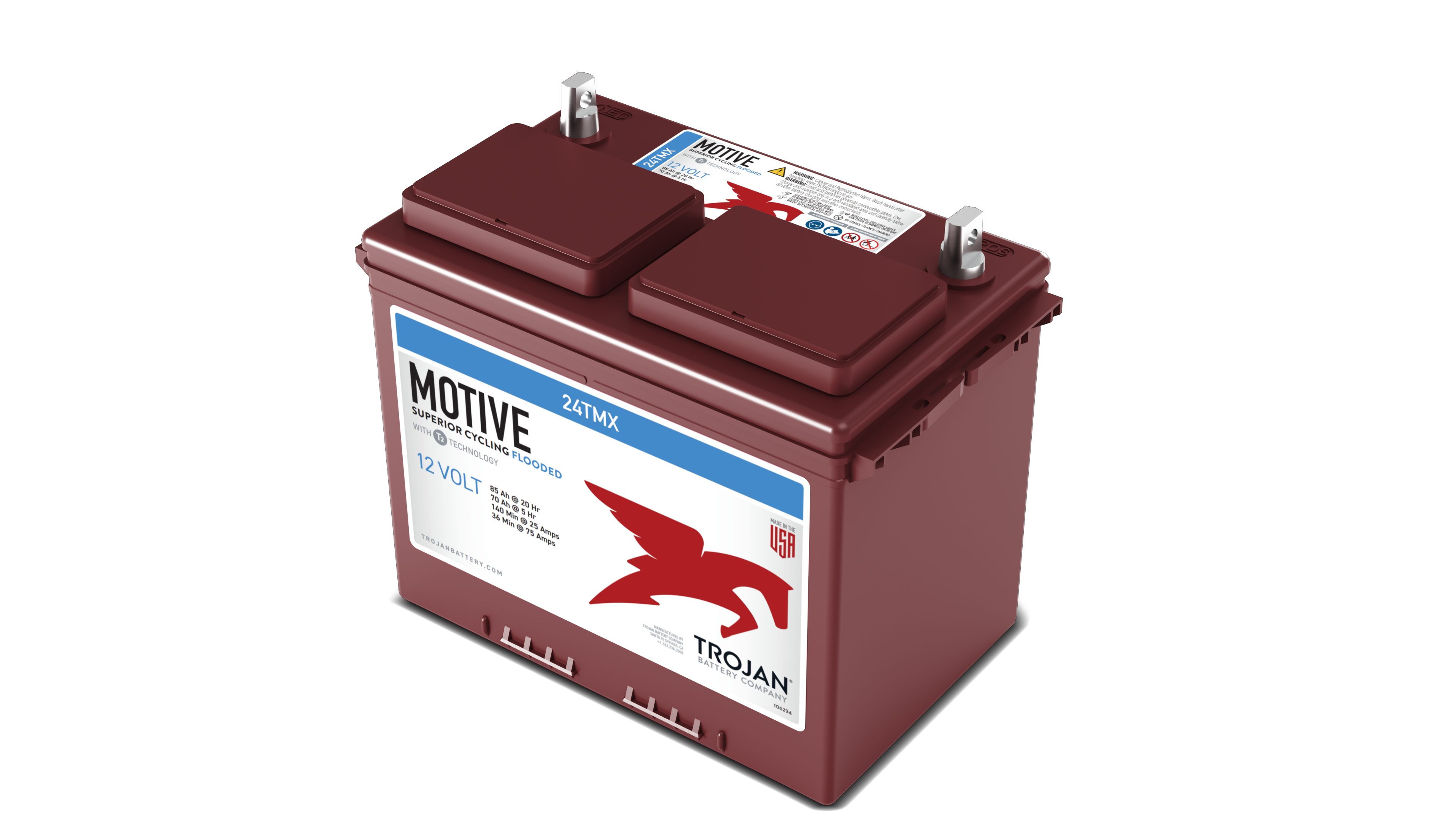 TROJAN BATTERI 12V 85AH  