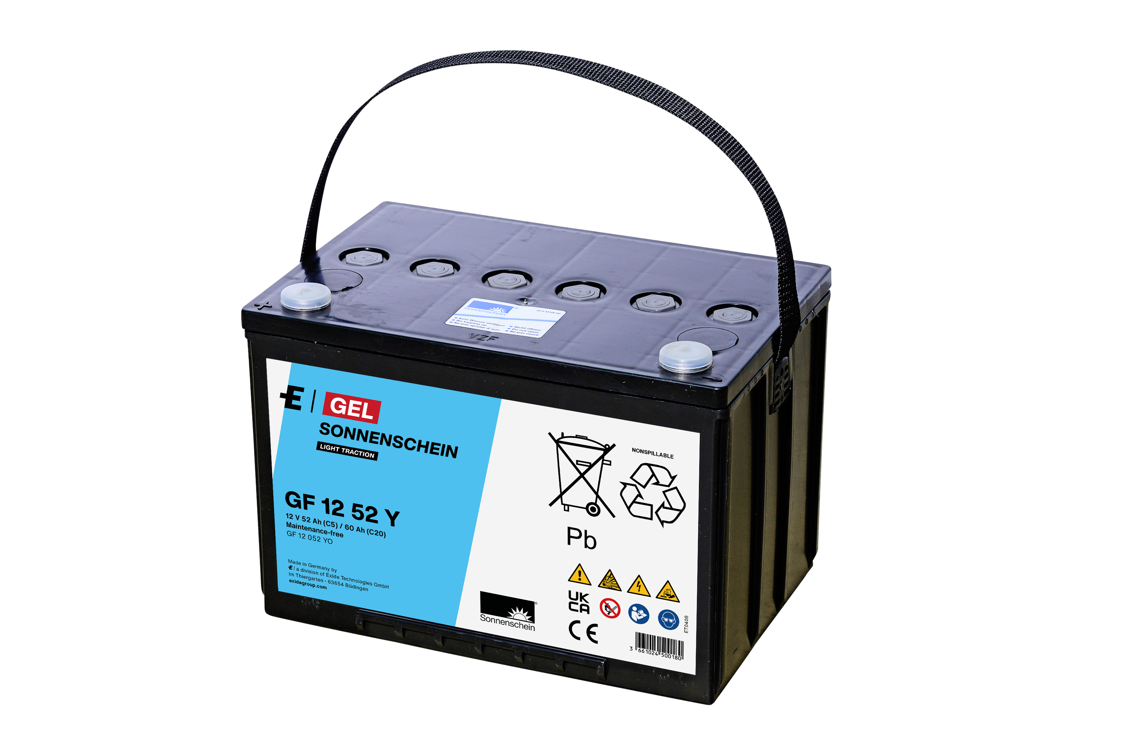 SONNENSCHEIN  BATTERI GF12 052YO
