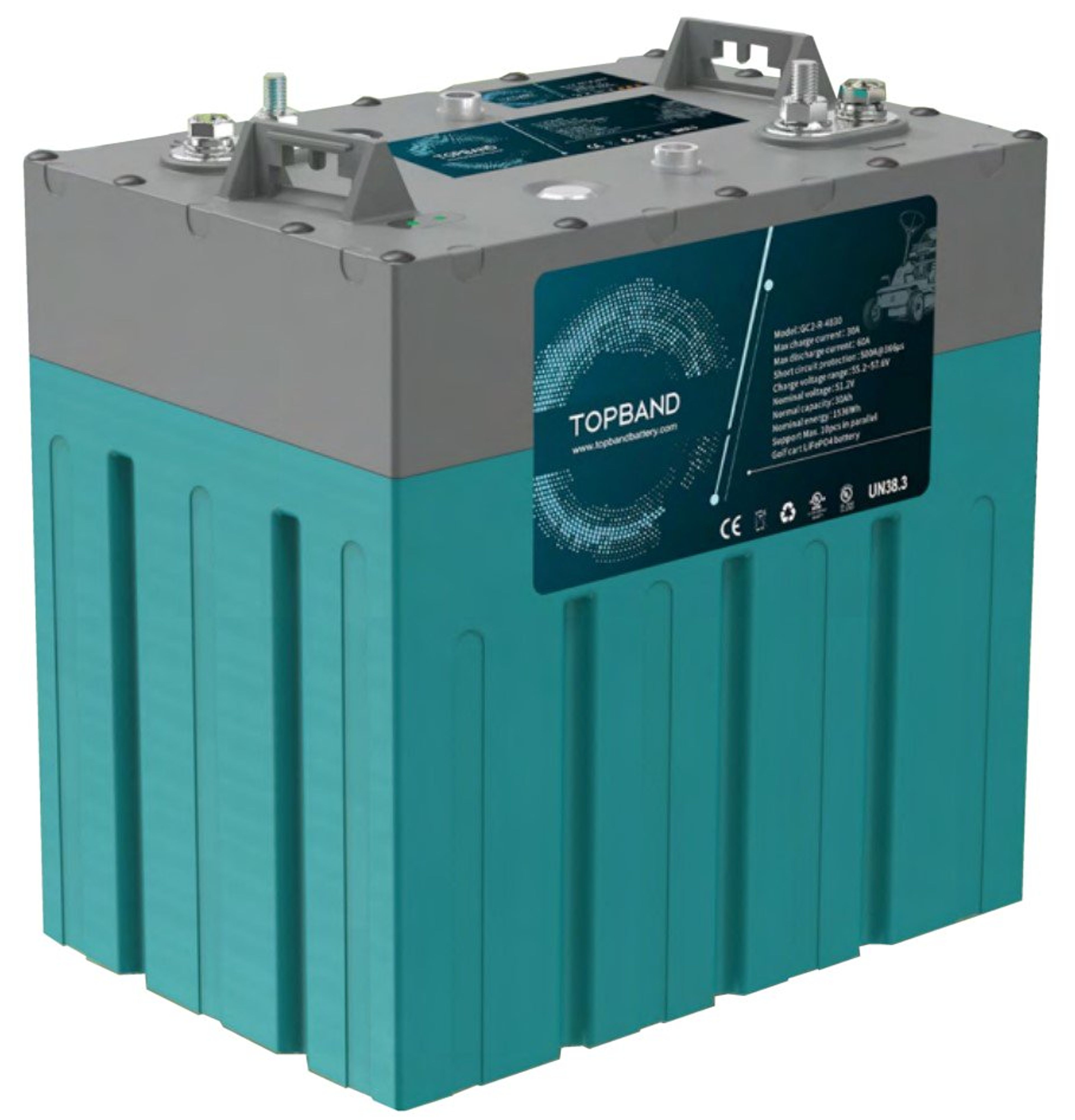 TOPBAND LITHIUM 48V (51,2V) 30AH