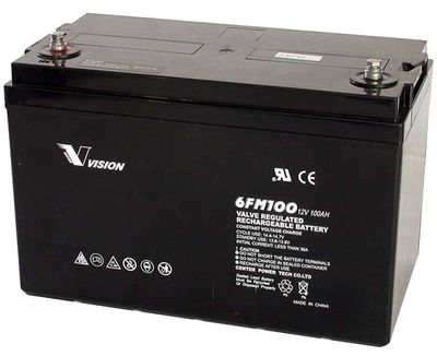VISION FM SERIE 12V 100AH AGM BATTERI