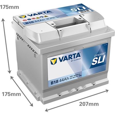 VARTA BATTERI BLUE DYNAMIC 12V 44 AH