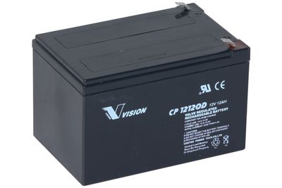 VISION CP-SERIE 12V 12AH AGM BATTERI