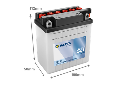 VARTA POWERSPORTS FRESHPACK 12V 3 AH