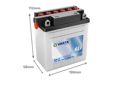 VARTA POWERSPORTS FRESHPACK 12V 3 AH