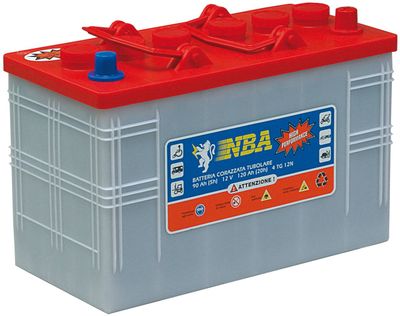 DANBRIT RØRPLADE BATTERI 120 AH