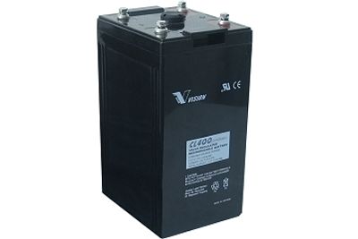 VISION BATTERI 2V 400AH AGM CELLE